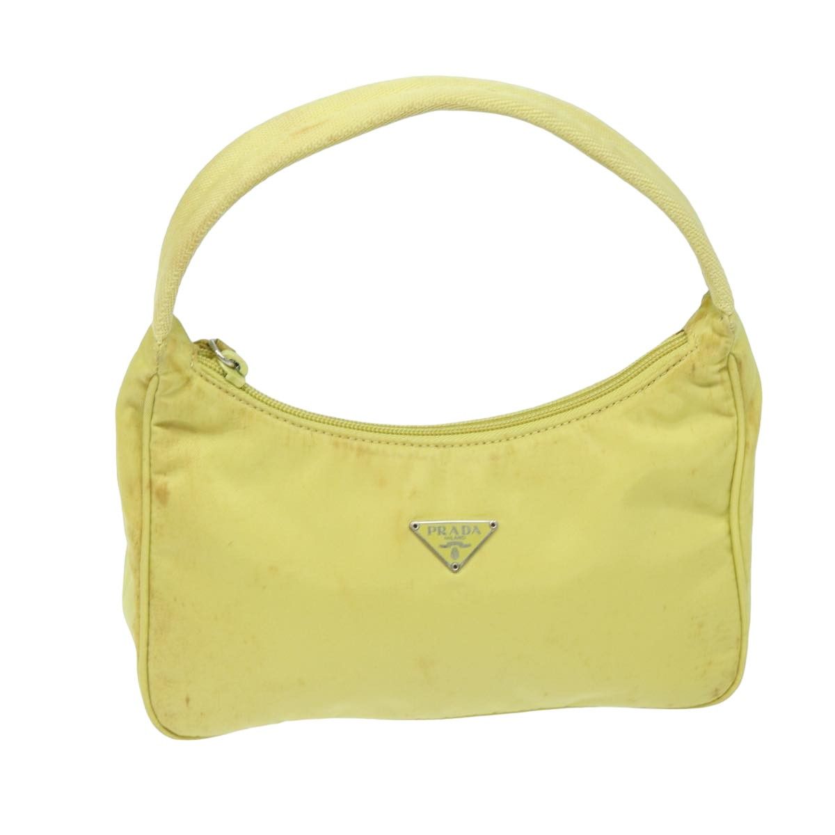 Prada Re-Edition Yellow Synthetic Clutch Bag (Pre-Owned) Size ONE SIZE - 1 Thumbnail