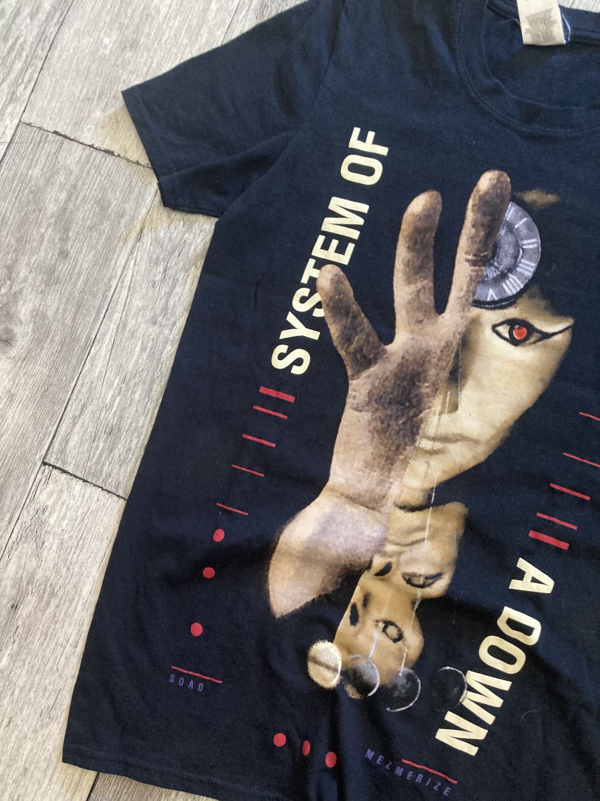 Band Tees × Vintage Vintage system of a down tee tshirt S y2k drip opium Size US S / EU 44-46 / 1 - 5 Thumbnail