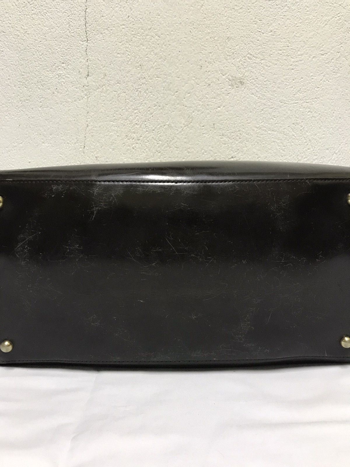 Celine × Vintage VINTAGE CELINE Bowling Bag In Printed Goatskin Brown Size ONE SIZE - 22 Thumbnail