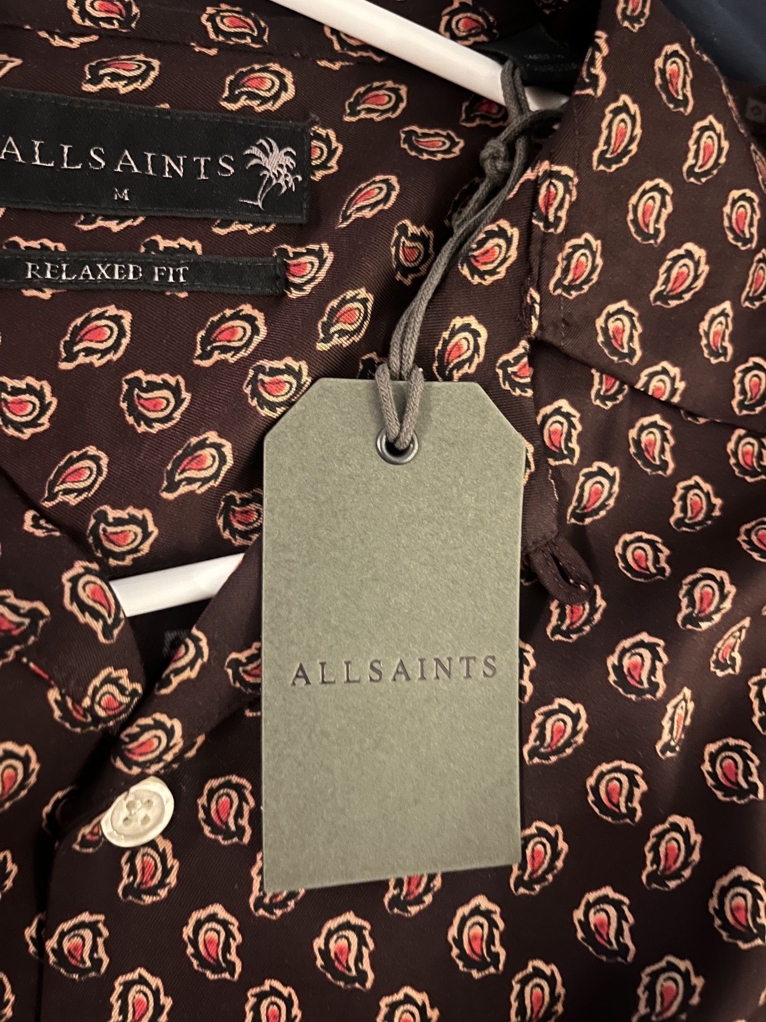 Allsaints Allsaints Short Sleeve Shirt Size US M / EU 48-50 / 2 - 3 Thumbnail