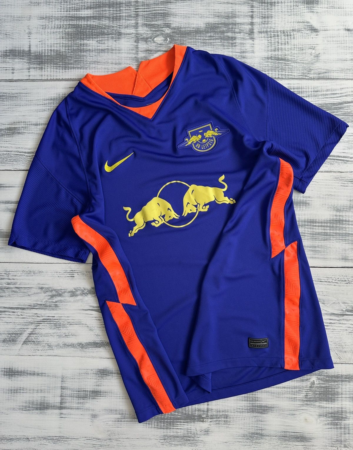 Nike NIKE RB LEIPZIG 2020/2021 Away Soccer Jersey Shirt Men’s L Size US L / EU 52-54 / 3 - 3 Thumbnail