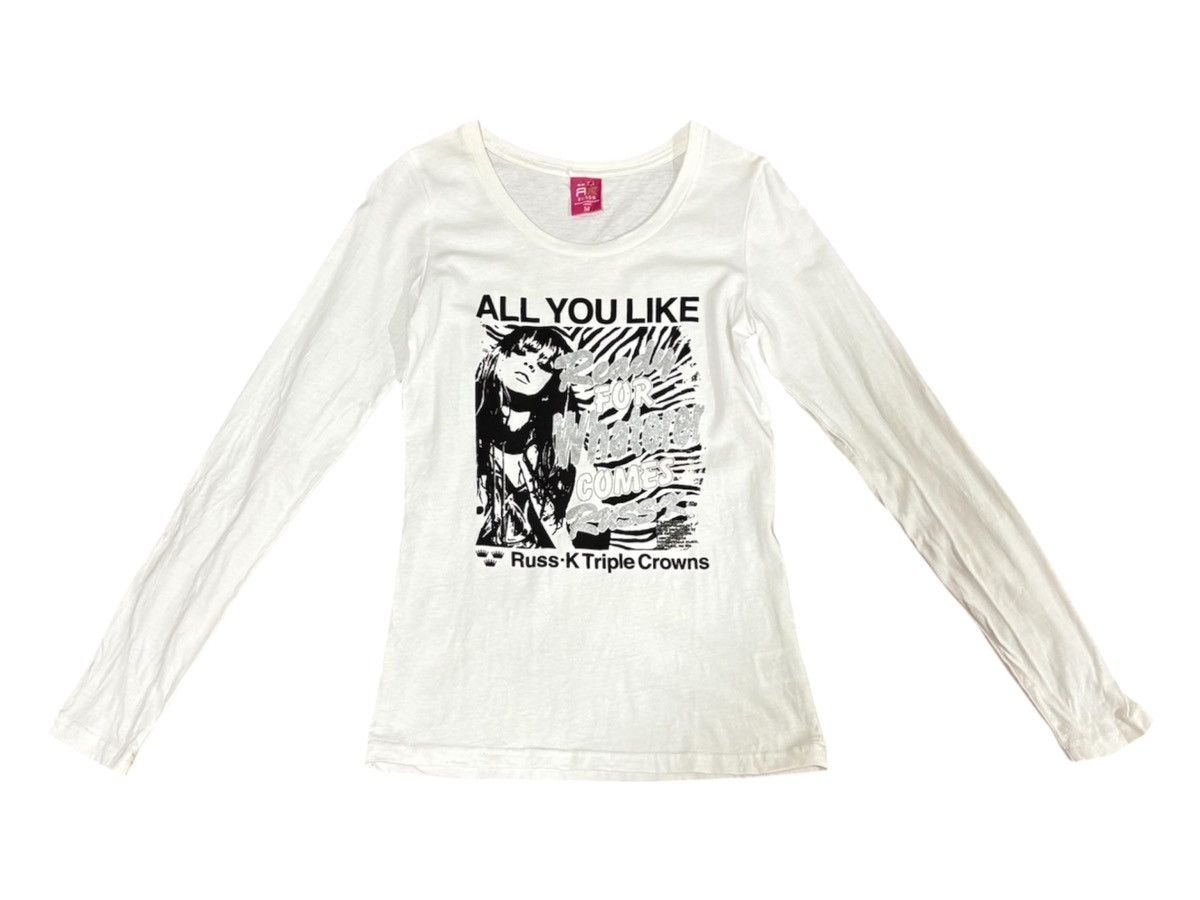 Hysteric Glamour RUSS K SHIRT PIN UP GIRL SEXY Size US S / EU 44-46 / 1 - 1 Thumbnail