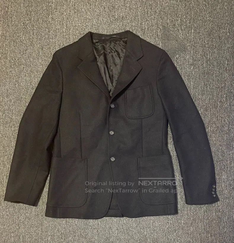 Prada Prada Men's Wool Blend Coat. Size US L / EU 52-54 / 3 - 1 Thumbnail