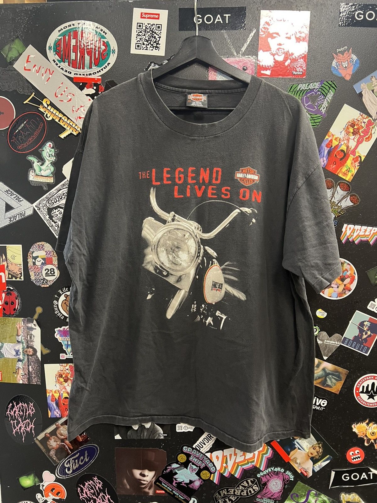 Harley Davidson Vintage Harley Davidson The Legend Lives On Shirt Size US XXL / EU 58 / 5 - 1 Thumbnail