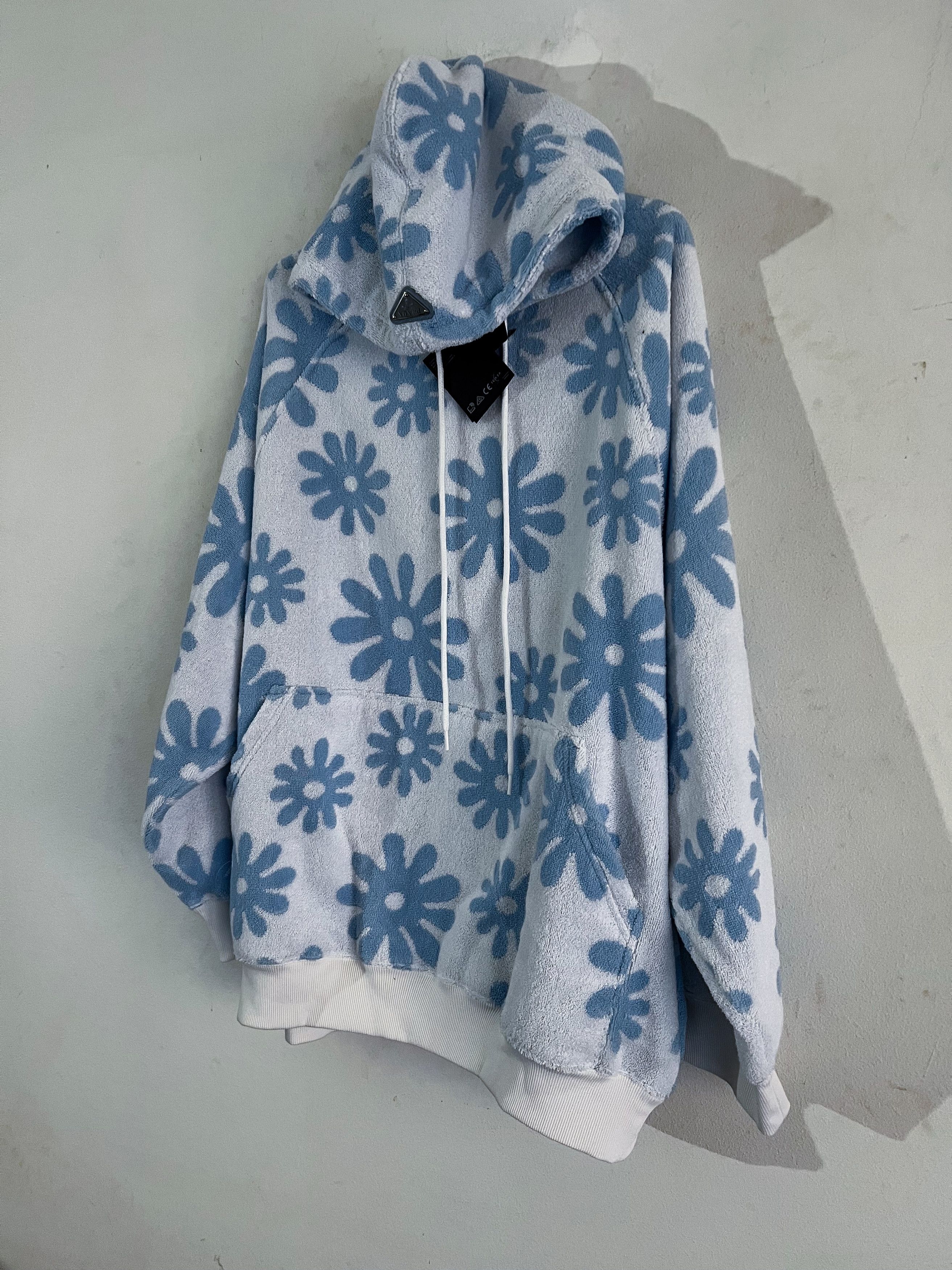 Prada PRINTED TERRY-COTTON HOODIE Size US S / EU 44-46 / 1 - 7 Thumbnail