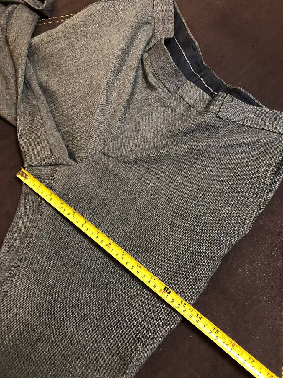Balmain Balmain Formal Trousers Balmain gray vintage Size US 34 / EU 50 - 5 Thumbnail