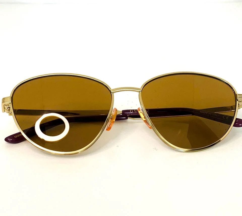 Gucci NEW GUCCI GG0803S-002-58 Gold Size ONE SIZE - 2 Thumbnail