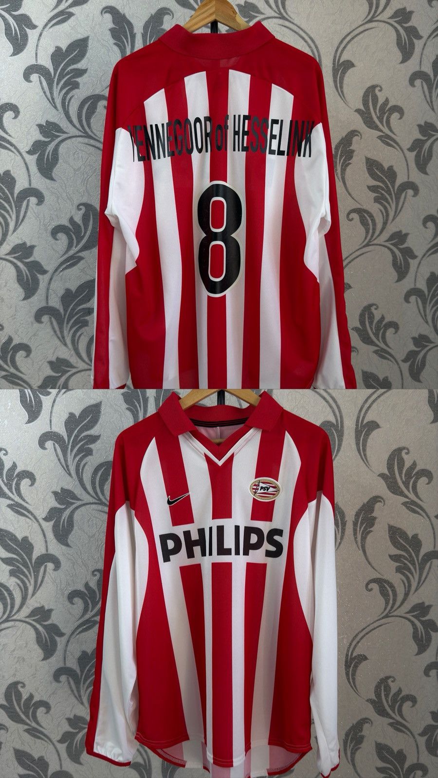 Nike Nike PSV Eindhoven 2000-02 Football Long Sleeve Jersey RARE❗️ Size US XL / EU 56 / 4 - 1 Thumbnail