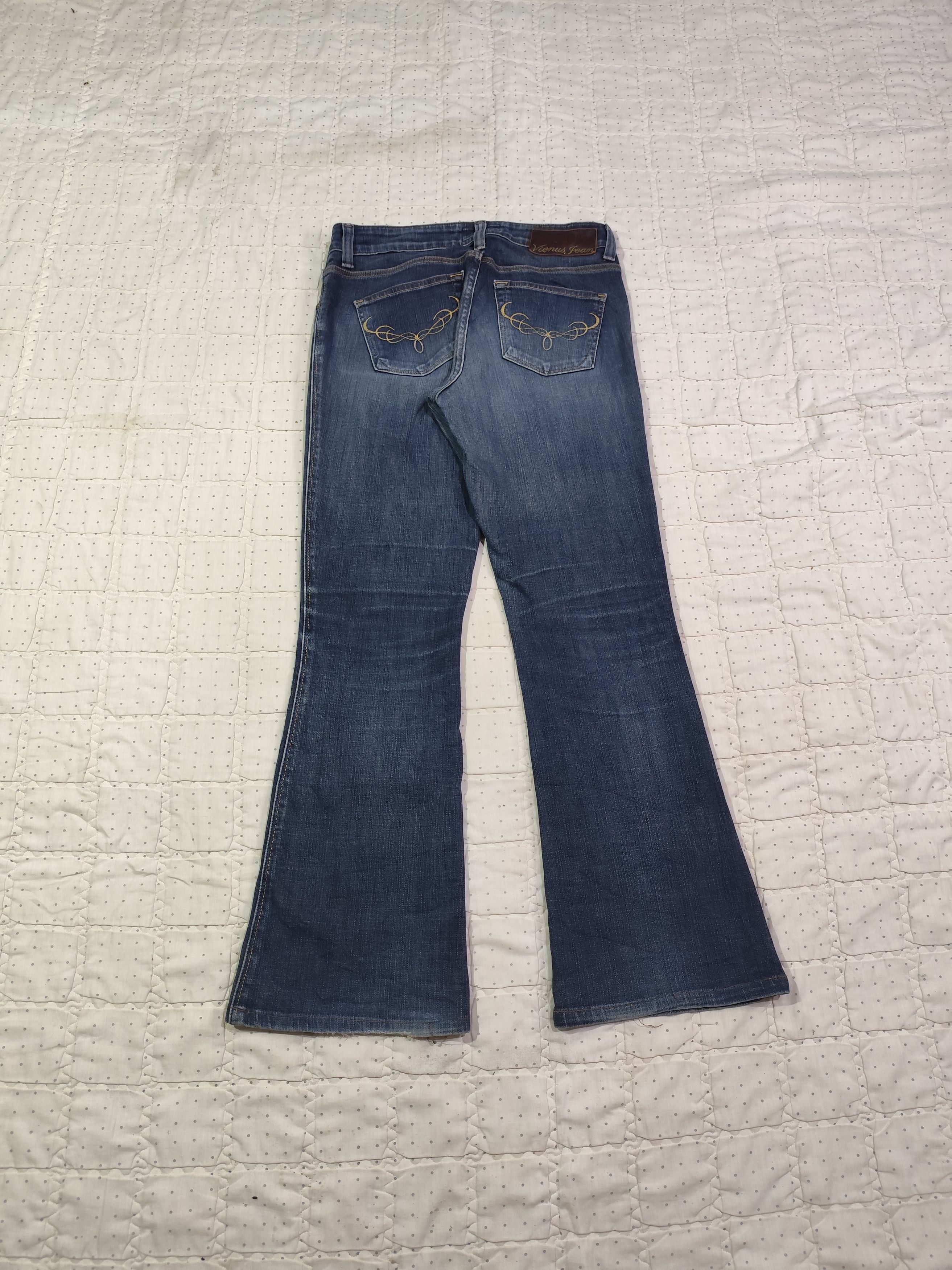 Edwin Vintage Edwin Vienus Flared Washed Denim J023 Size 30" / US 8 / IT 44 - 9 Thumbnail