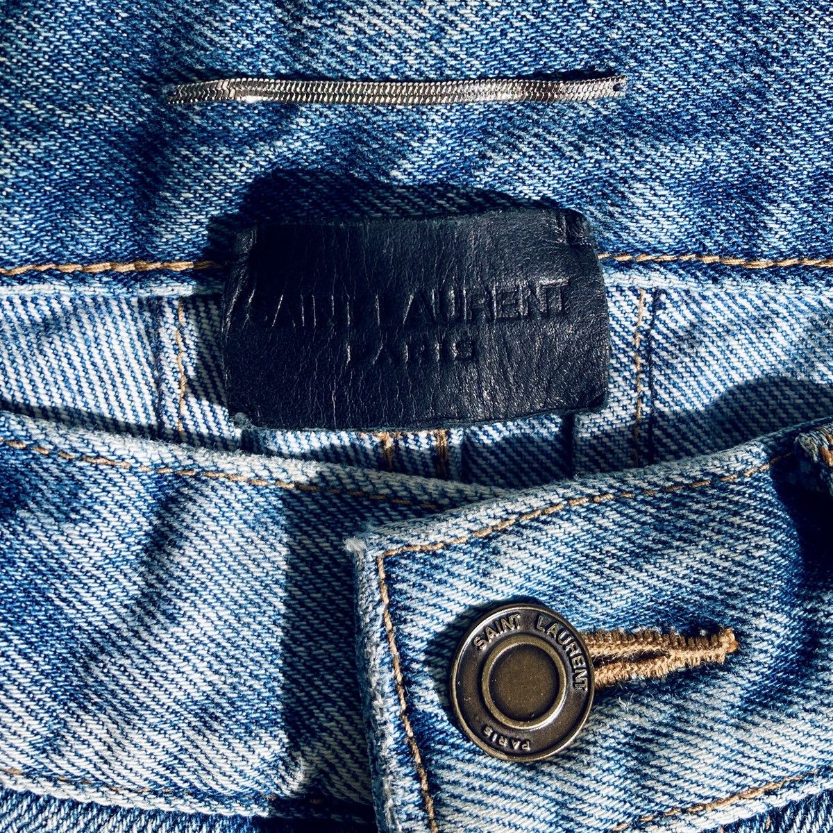 Saint Laurent Paris SAINT LAURENT PARIS BY HEDI SLIMANE 16SS Exclusive D10 Jeans Size US 28 / EU 44 - 8 Thumbnail