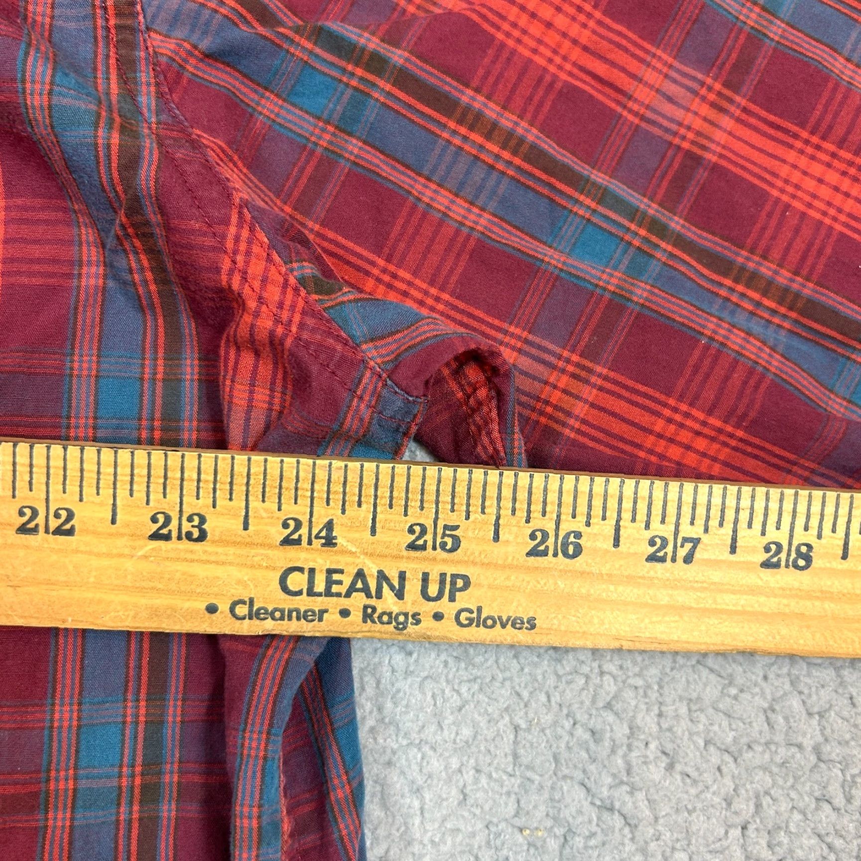 Orvis Orvis Trout Bum Shirt Mens XL Red Plaid Western Pearl Snap Rancher Fishing Rodeo Shirt Size US XL / EU 56 / 4 - 7 Thumbnail