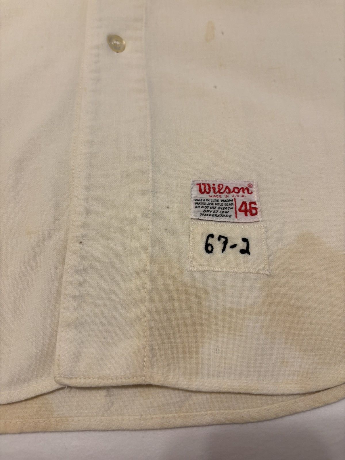 MLB Baltimore Orioles Game Worn 1967 Jersey (worn in 1969) Size US XL / EU 56 / 4 - 5 Thumbnail