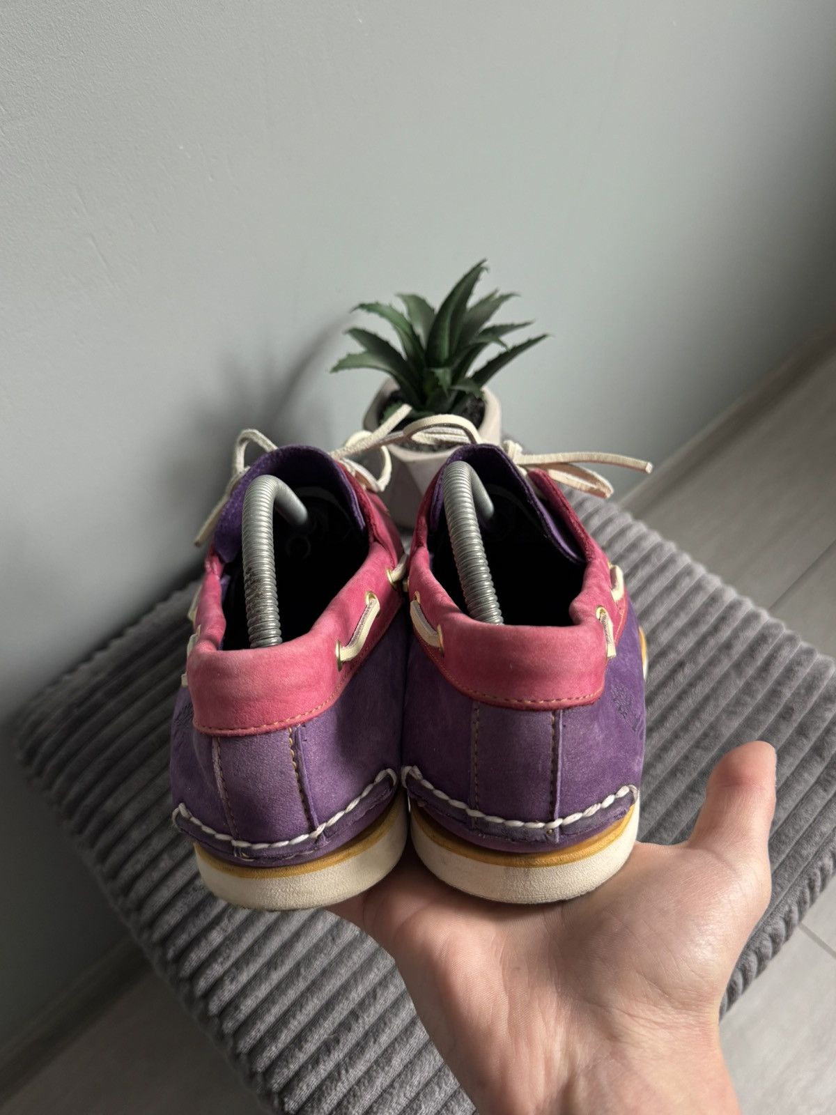 Timberland Vintage Timberland Purple/Pink Loafers Size US 10 / EU 43 - 10 Thumbnail
