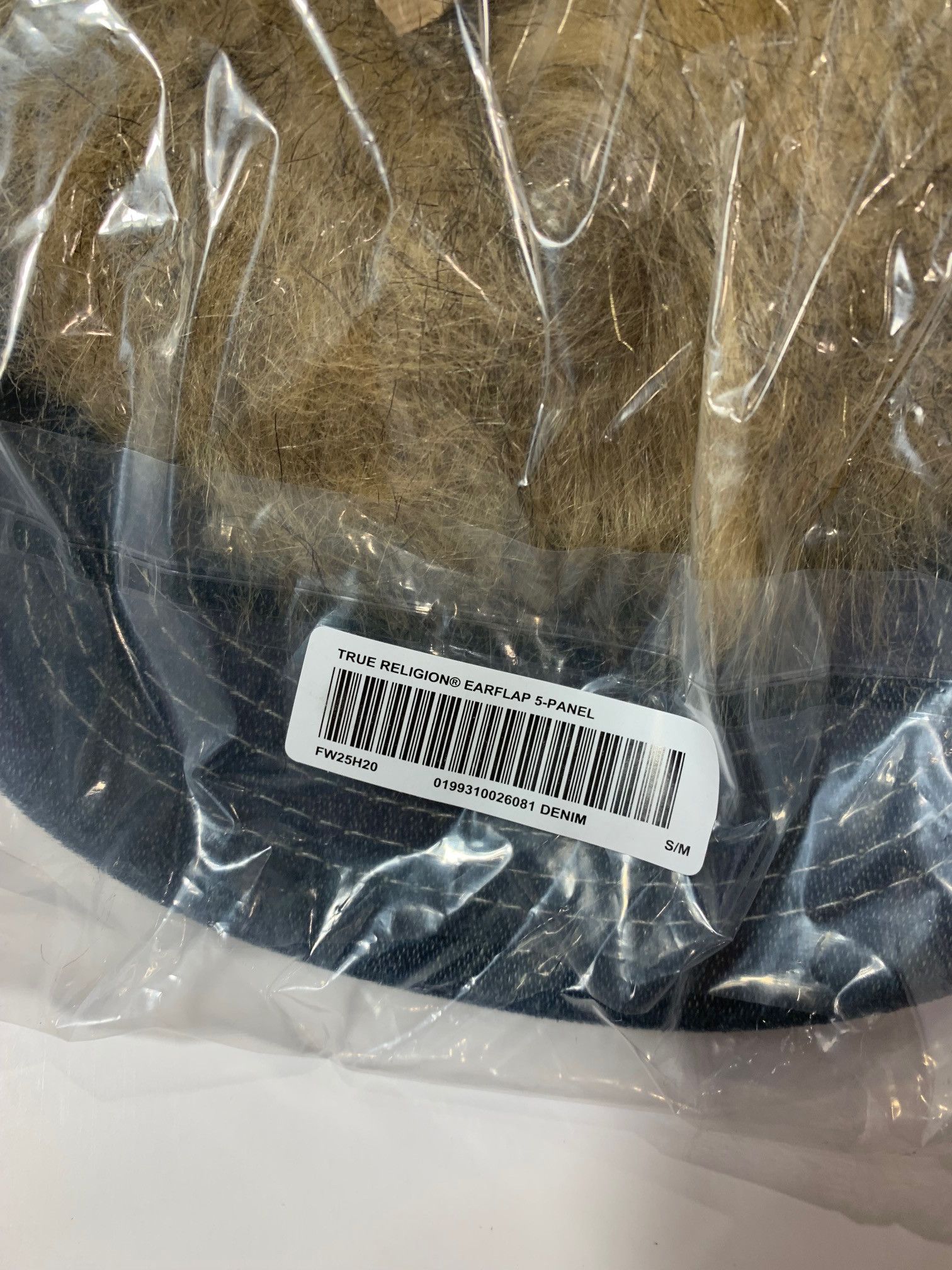 Supreme × True Religion Earflap 5-Panel Denim Blue S/M Brand New SHIPS FAST Size ONE SIZE - 3 Thumbnail