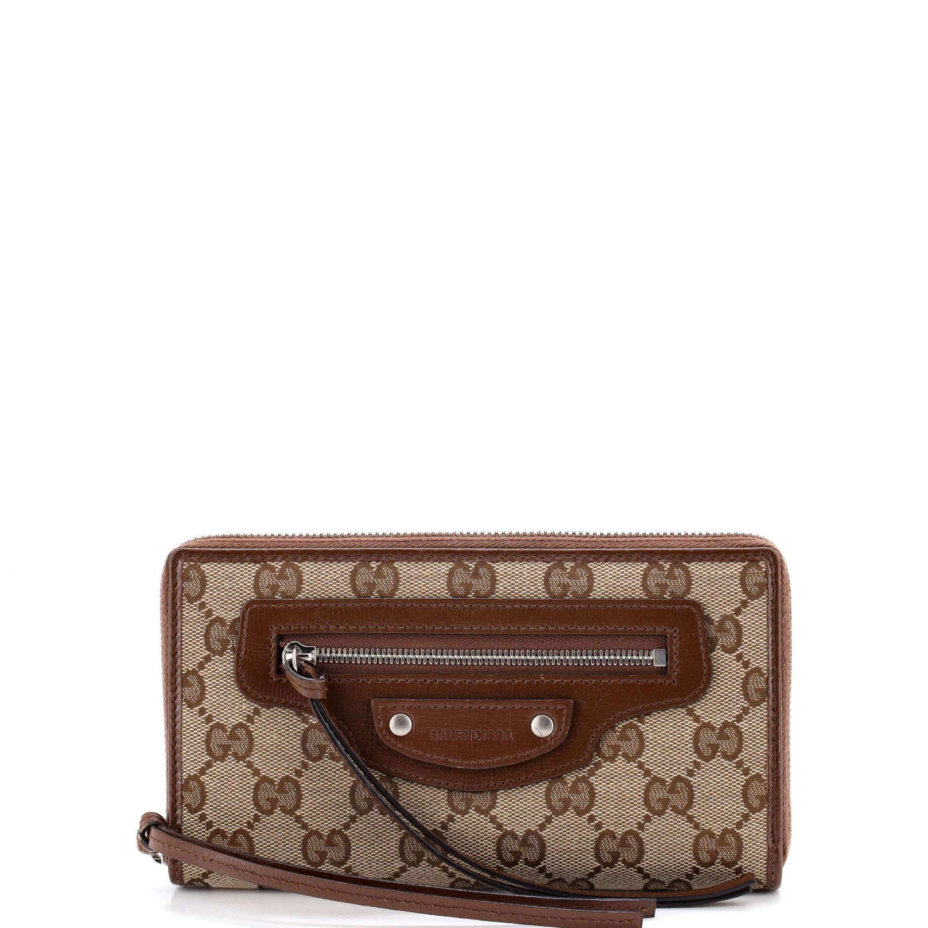 Balenciaga x Gucci The Hacker Project Neo Classic Zip Wallet Size ONE SIZE - 1 Thumbnail