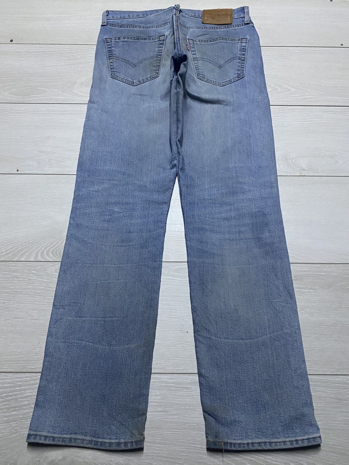 Levi's Vintage Levis 502 Faded Wash Distressed Slim Fit Size US 30 / EU 46 - 2 Thumbnail