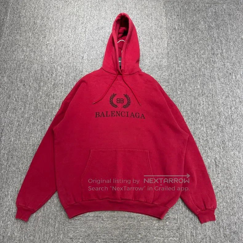 Balenciaga Balenciaga Wheat ear hooded sweatshirt Size US XS / EU 42 / 0 - 1 Thumbnail