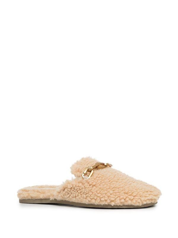 Rag & Bone RAG & BONE ESSEX FAUX SHEARLING SLIDES SHOES gold hardware Size US 10 / IT 40 - 9 Thumbnail