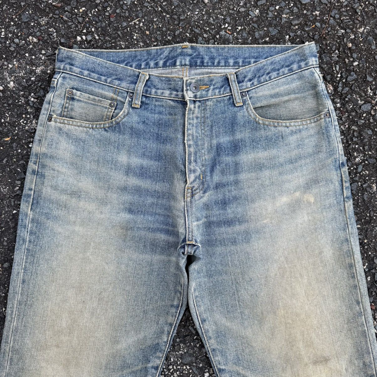 Japanese Brand Vintage Japanese Brand Rusty Faded Denim Jean Pants Size US 35 - 2 Thumbnail