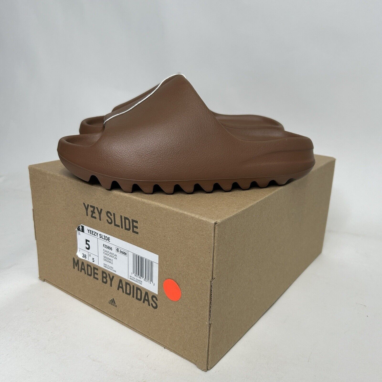 Adidas Adidas Yeezy Slide “Flax” 2024 Size US 6 / IT 36 - 3 Thumbnail