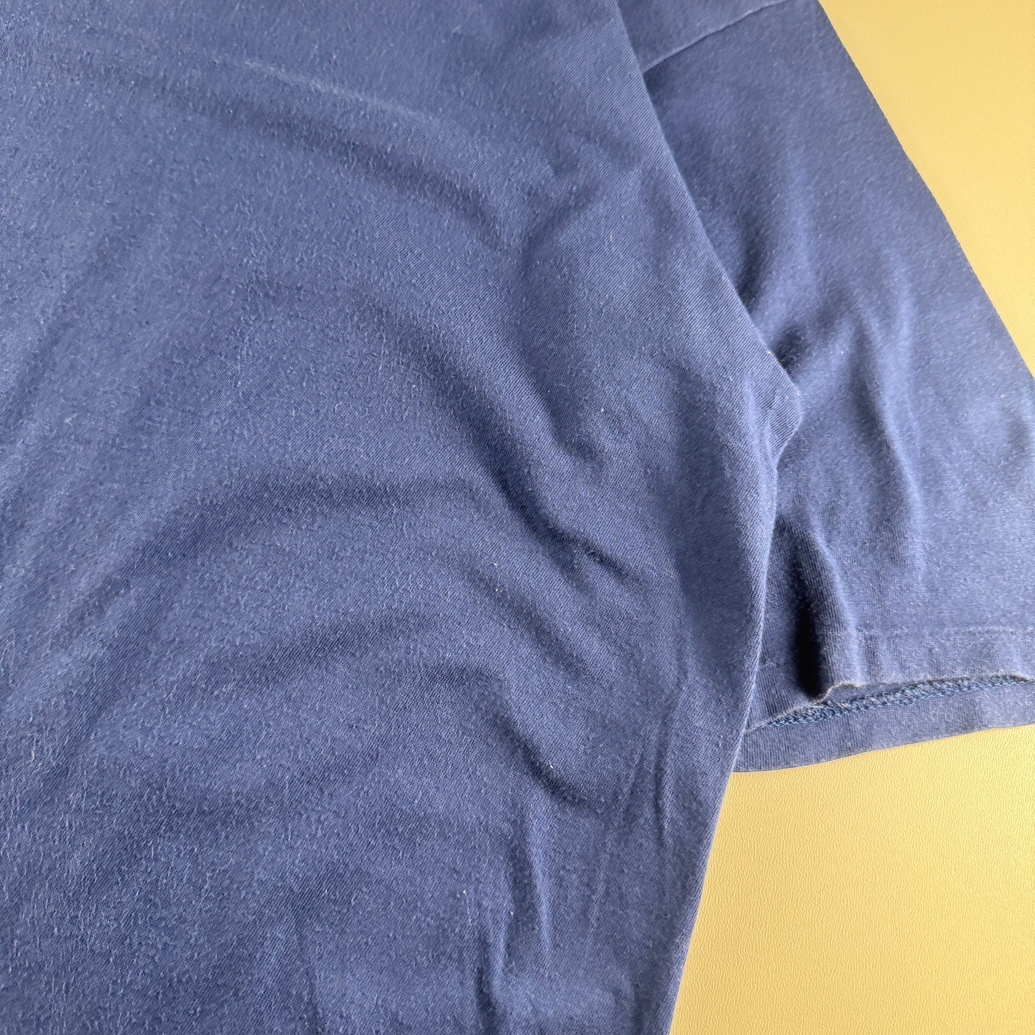 Auralee Auralee Seamless Crew Neck Blue Tee (L) Size US L / EU 52-54 / 3 - 3 Thumbnail