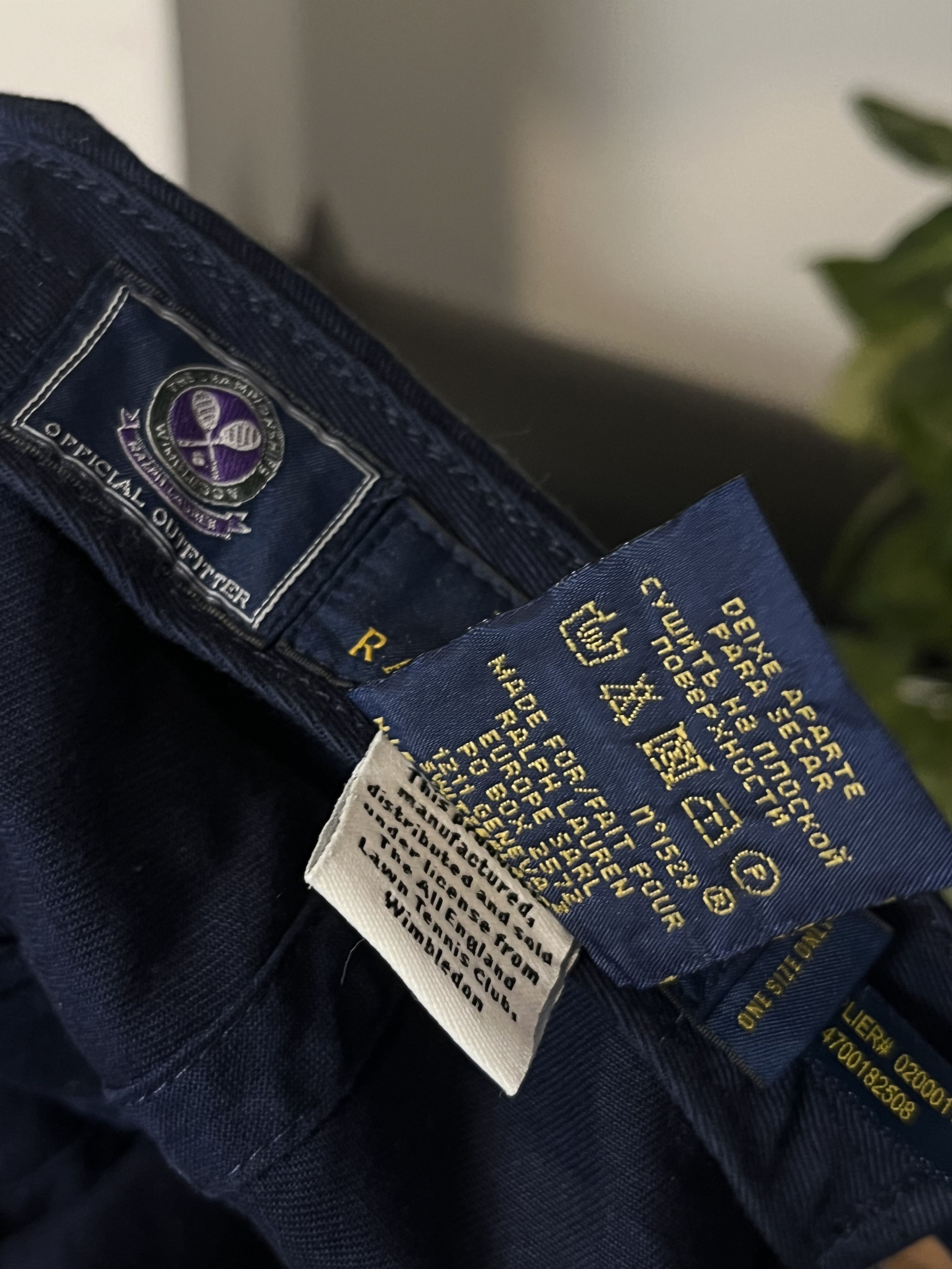 Polo Ralph Lauren × Vintage Polo Ralph Lauren 2015 Wimbledon Cap Hat Size ONE SIZE - 6 Thumbnail