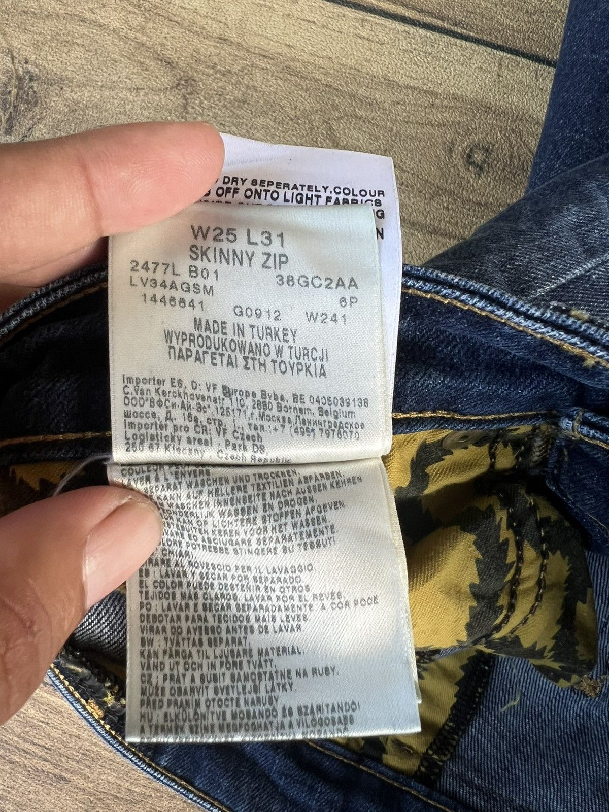 Lee × Vivienne Westwood Vivienne westwood aglonema x lee jeans Size 25" / US 0 / IT 36 - 14 Thumbnail
