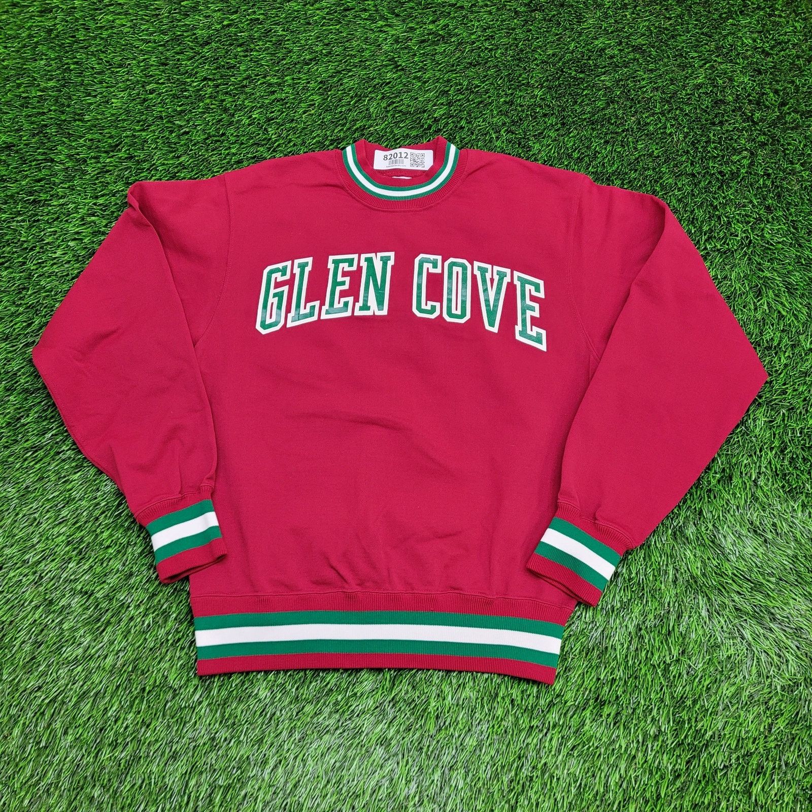 Vintage VTG 70s Glen-Cove Ringer Sweatshirt Small USA Powers Mfg Co Size US S / EU 44-46 / 1 - 1 Thumbnail