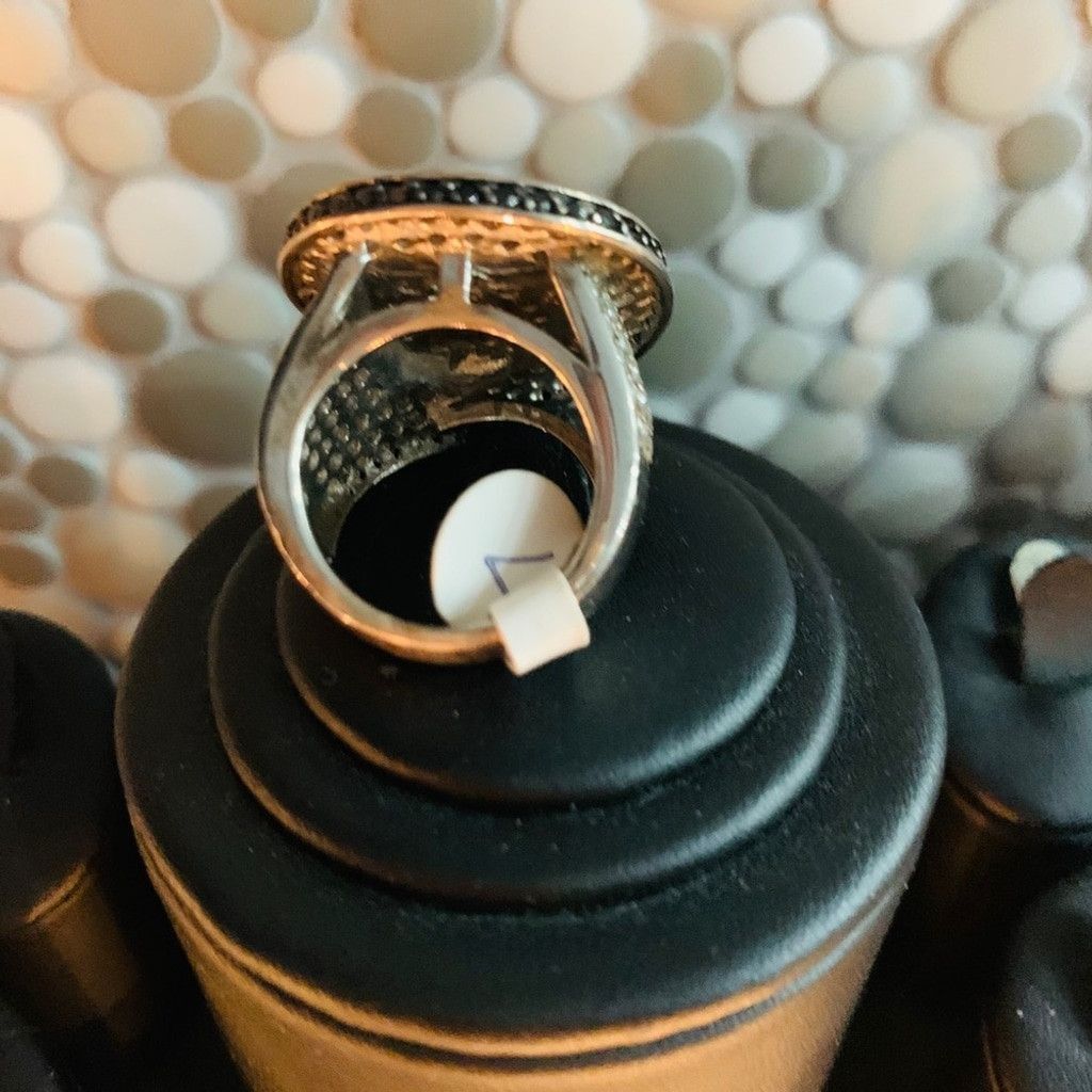 Other Sterling Silver gorgeous Ring with CZ size 7 Size ONE SIZE - 5 Thumbnail