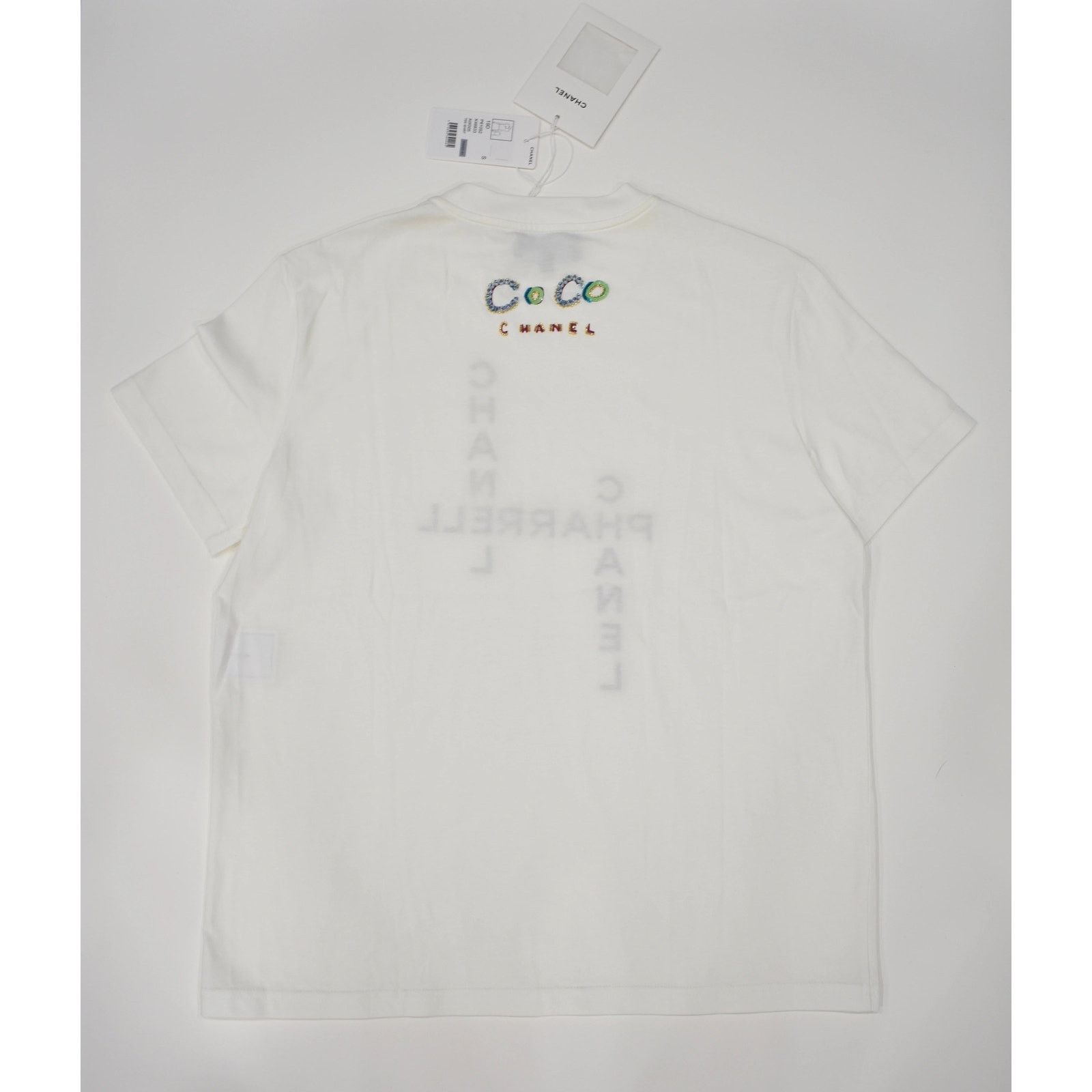 Chanel Chanel X Pharrell Collection Crystal Tee Shirt RARE S Size S / US 4 / IT 40 - 5 Thumbnail