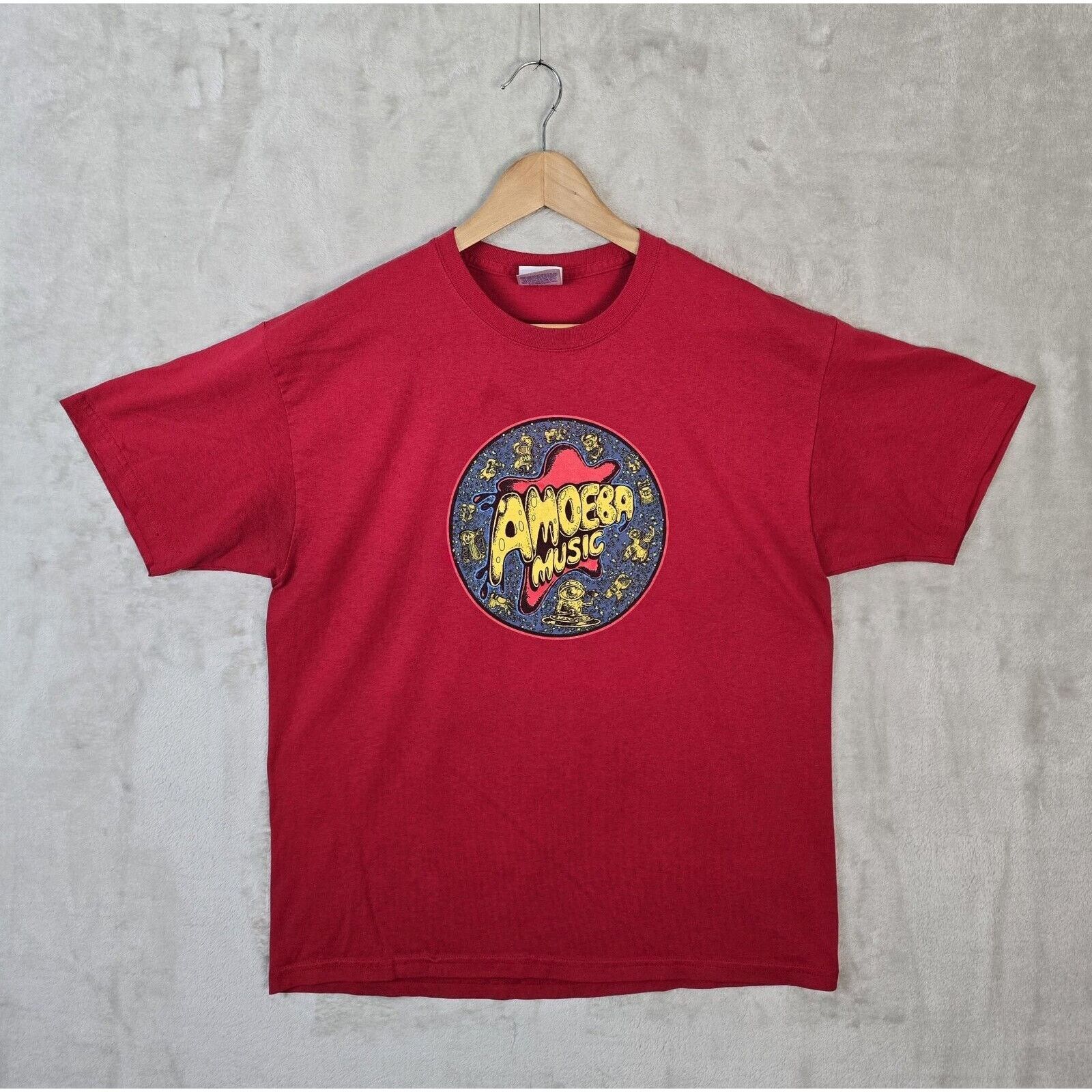 Hanes Vintage Amoeba Music T-Shirt Hollywood California Size Large Size US L / EU 52-54 / 3 - 2 Thumbnail