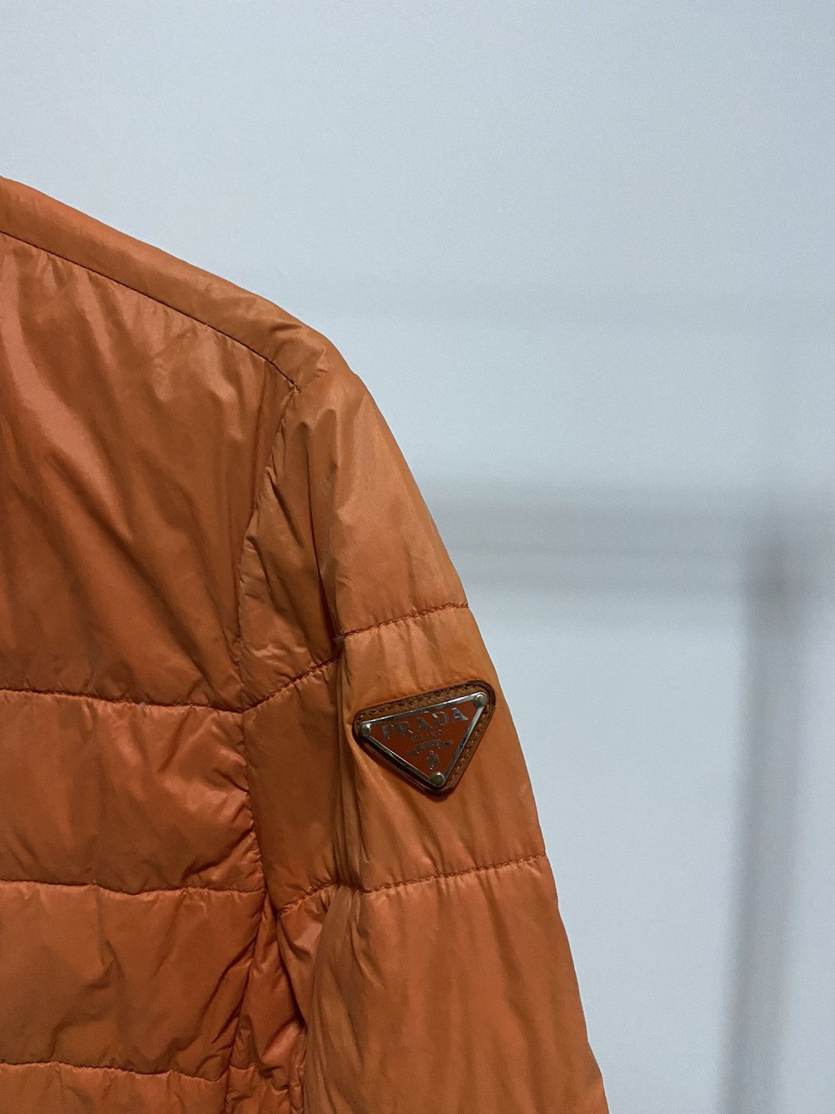 Prada × Vintage Prada Vintage nylon Jacket Small Logo Luxury Size M / US 6-8 / IT 42-44 - 3 Thumbnail