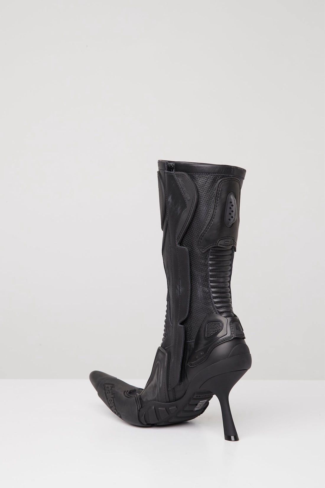 Balenciaga 🔥$4.9K VALUE🔥 Black Leather Biker Boots Size US 11 / IT 41 - 5 Thumbnail