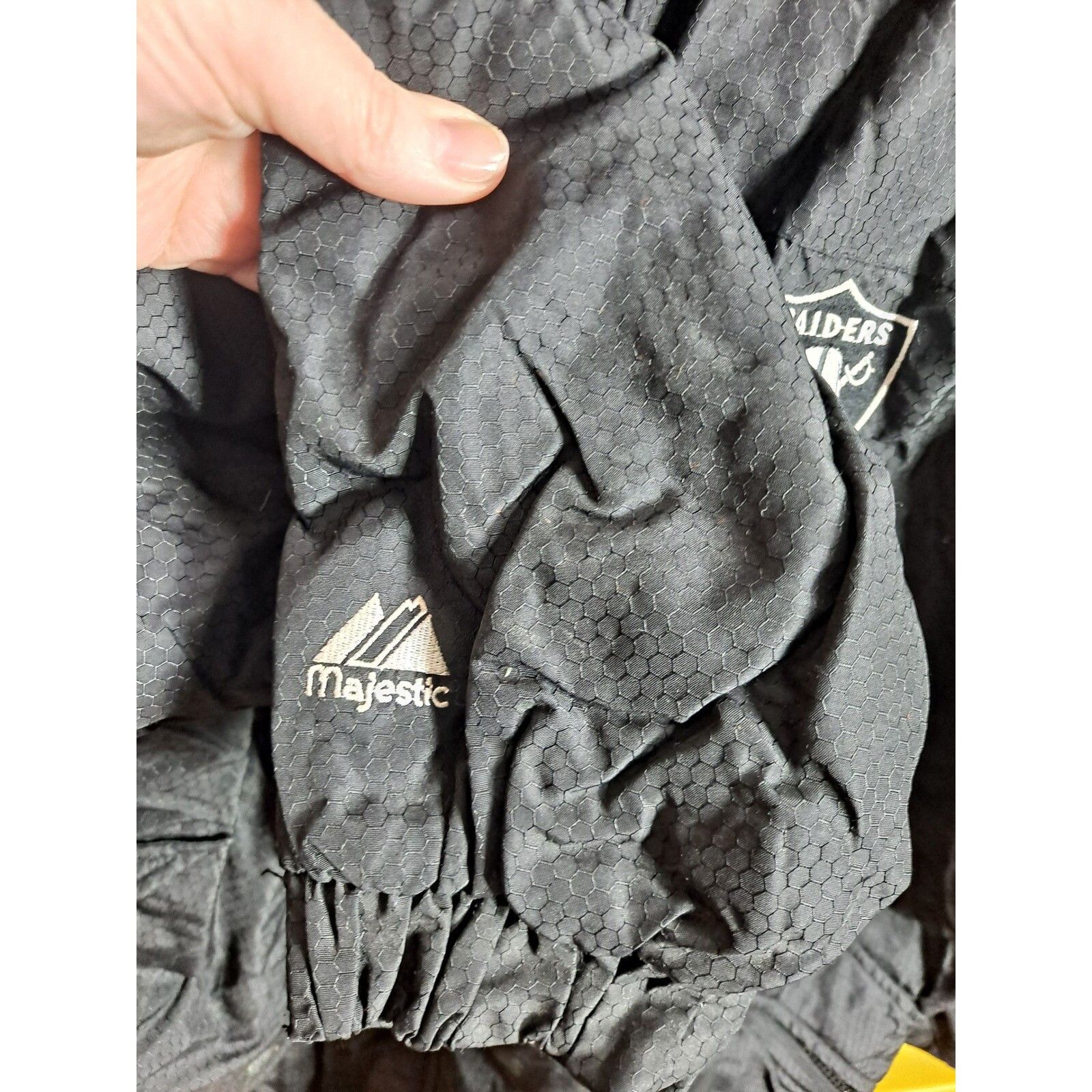 Majestic Majestic Raiders NFL Jacket Full Zip Hooded Padded Coat Blac Size US M / EU 48-50 / 2 - 9 Thumbnail