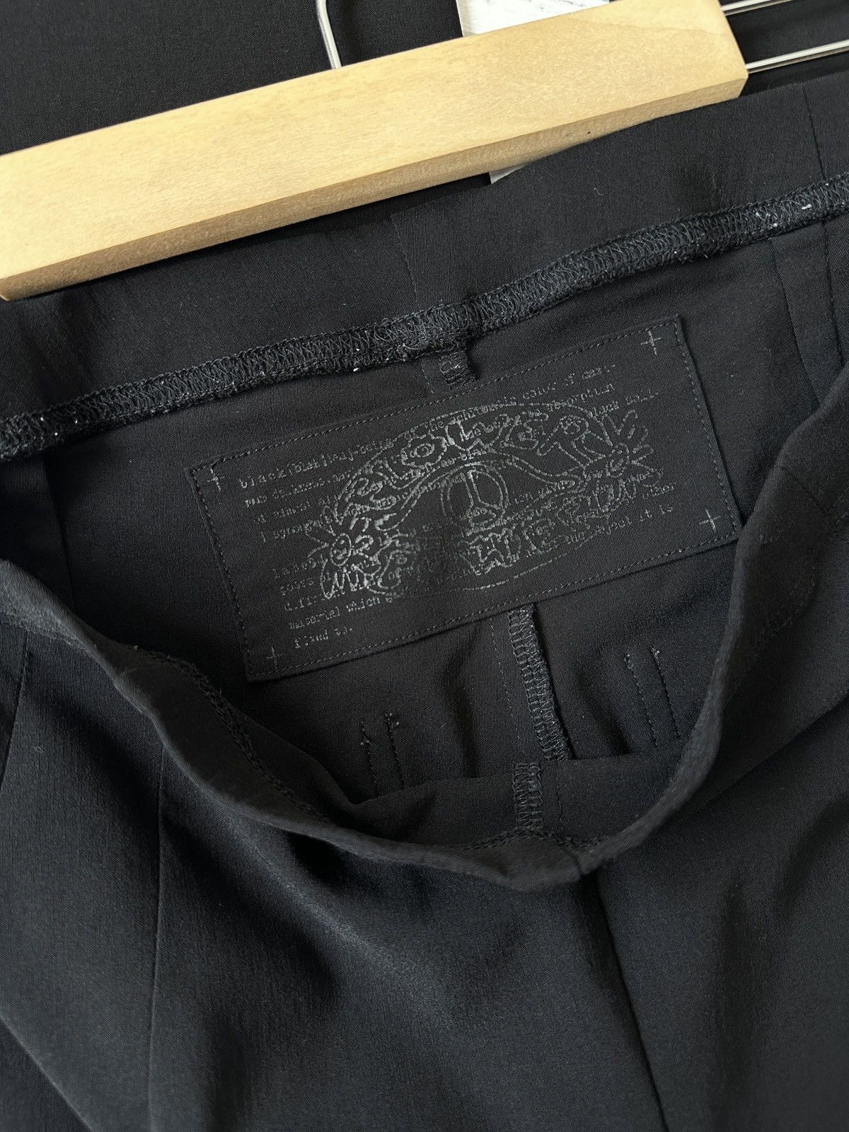 Rundholz RUNDHOLZ Black Label Slim Stretch Avant Garde Pants Size S Size 28" / US 6 / IT 42 - 7 Thumbnail