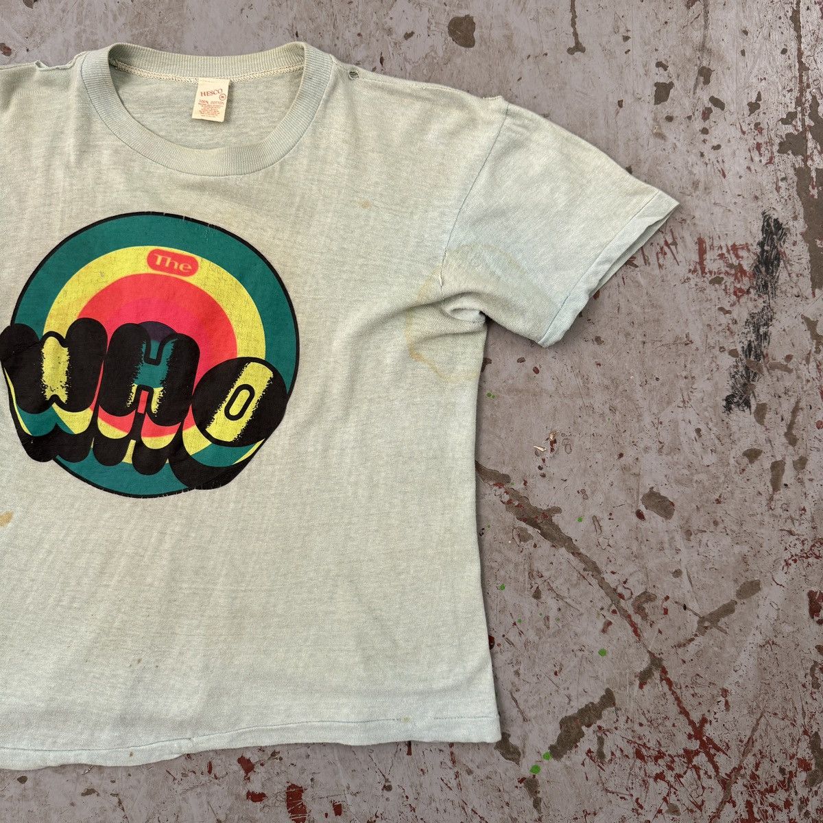 Band Tees × Vintage Vintage 70’s thrashed The Who band T-shirt M Size US M / EU 48-50 / 2 - 4 Thumbnail