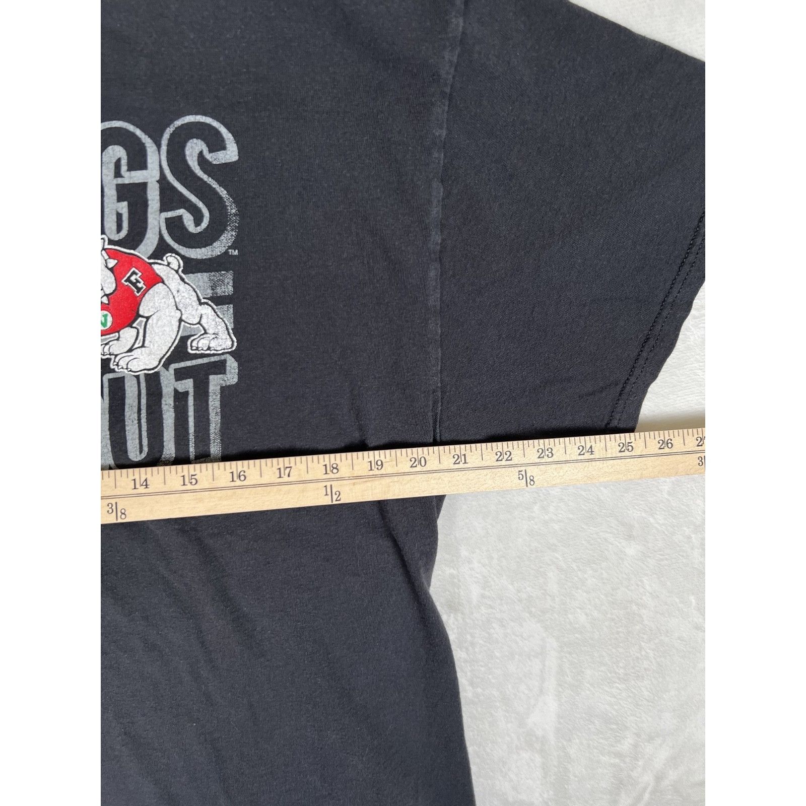 Gildan Vintage Fresno State Bulldogs T-Shirt Size Large Double Sid Size US L / EU 52-54 / 3 - 6 Thumbnail