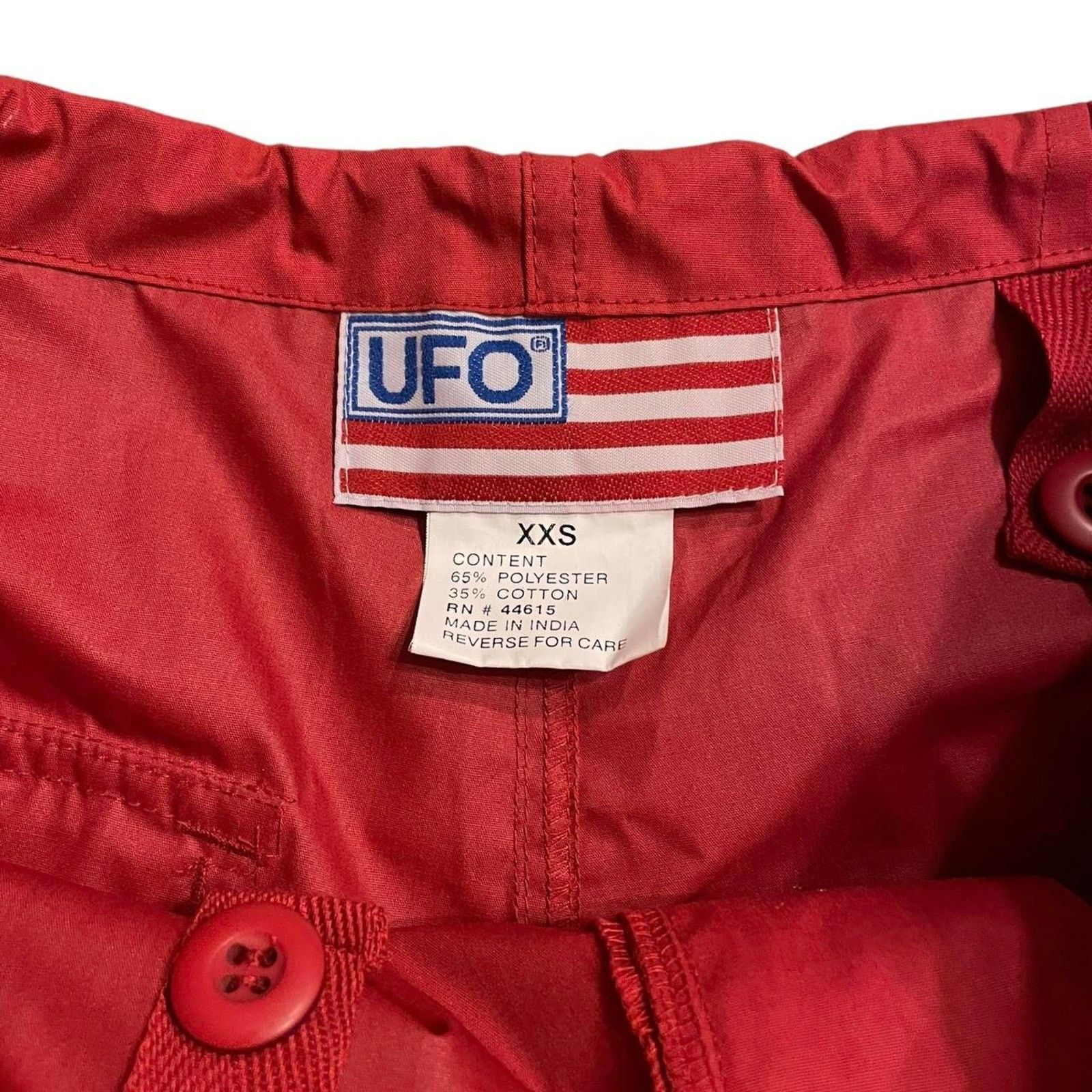 Vintage NWOT VTG Y2K UFO Rave pants baggy cargo parachute pants XXS Size 25" / US 0 / IT 36 - 5 Thumbnail