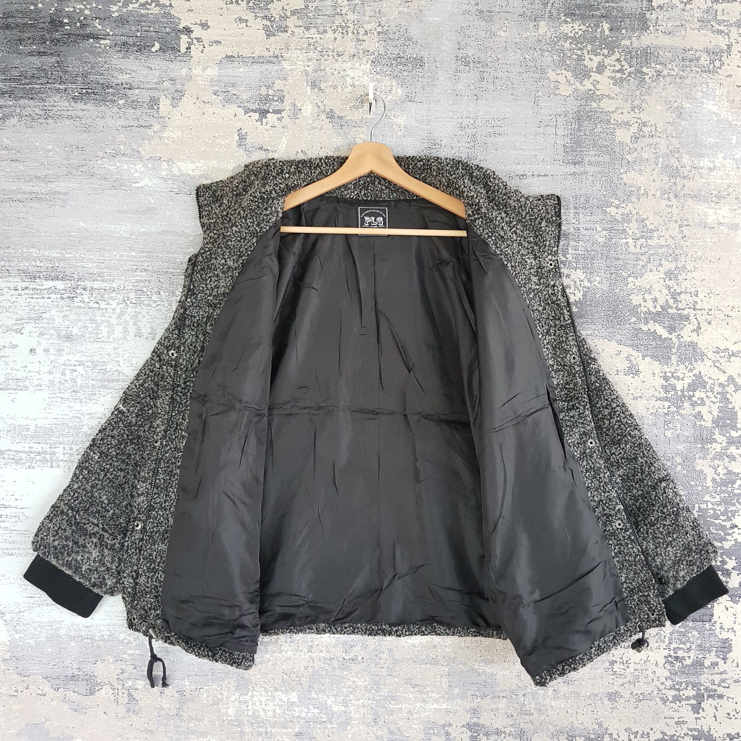 Japanese Brand × Vintage Vintage PLG Japanese Brand Varsity Wool Bomber Jackets Size US L / EU 52-54 / 3 - 3 Thumbnail