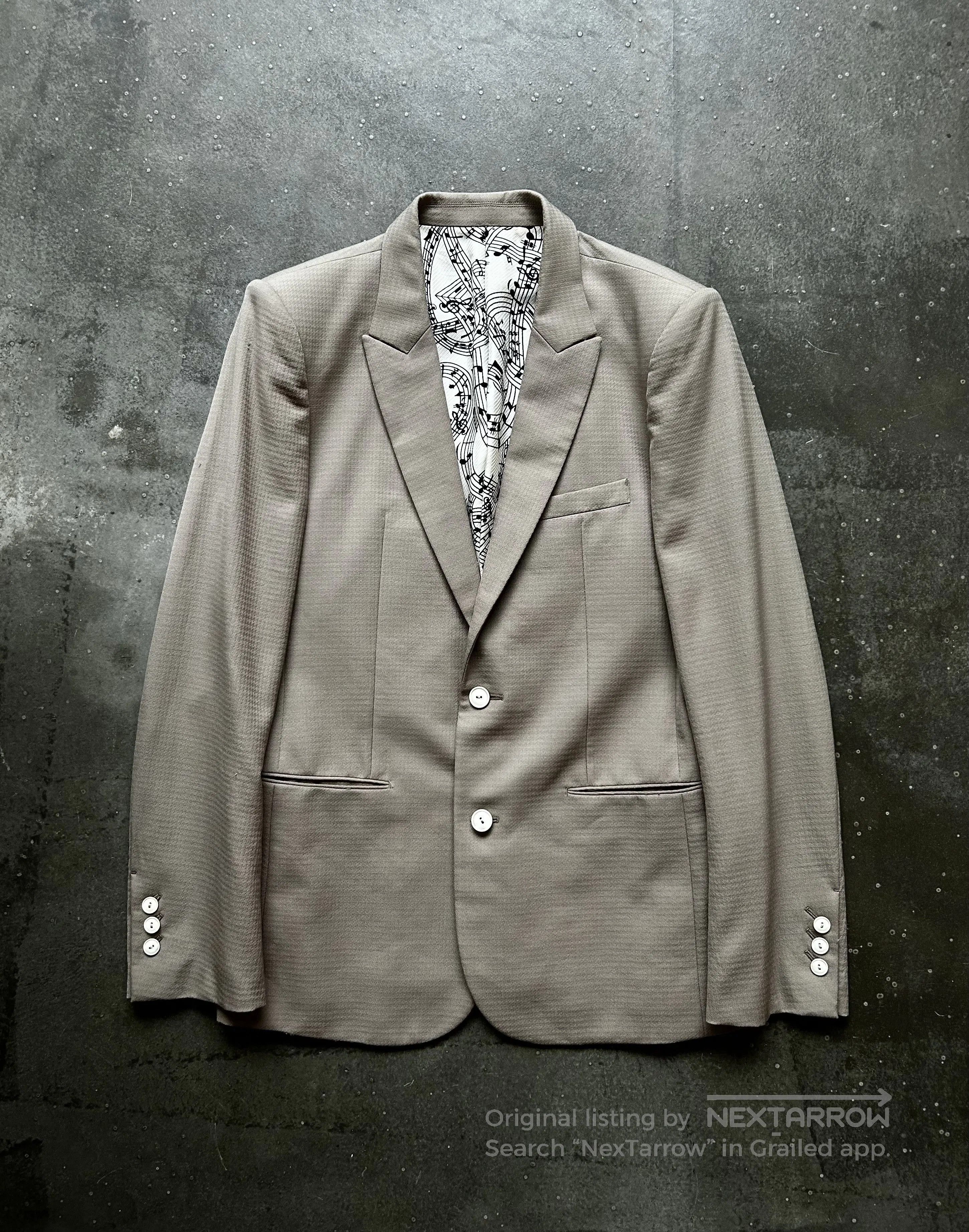 Number (N)ine Number (N)ine 07 Notch Lapel Suit. Size US M / EU 48-50 / 2 - 1 Thumbnail