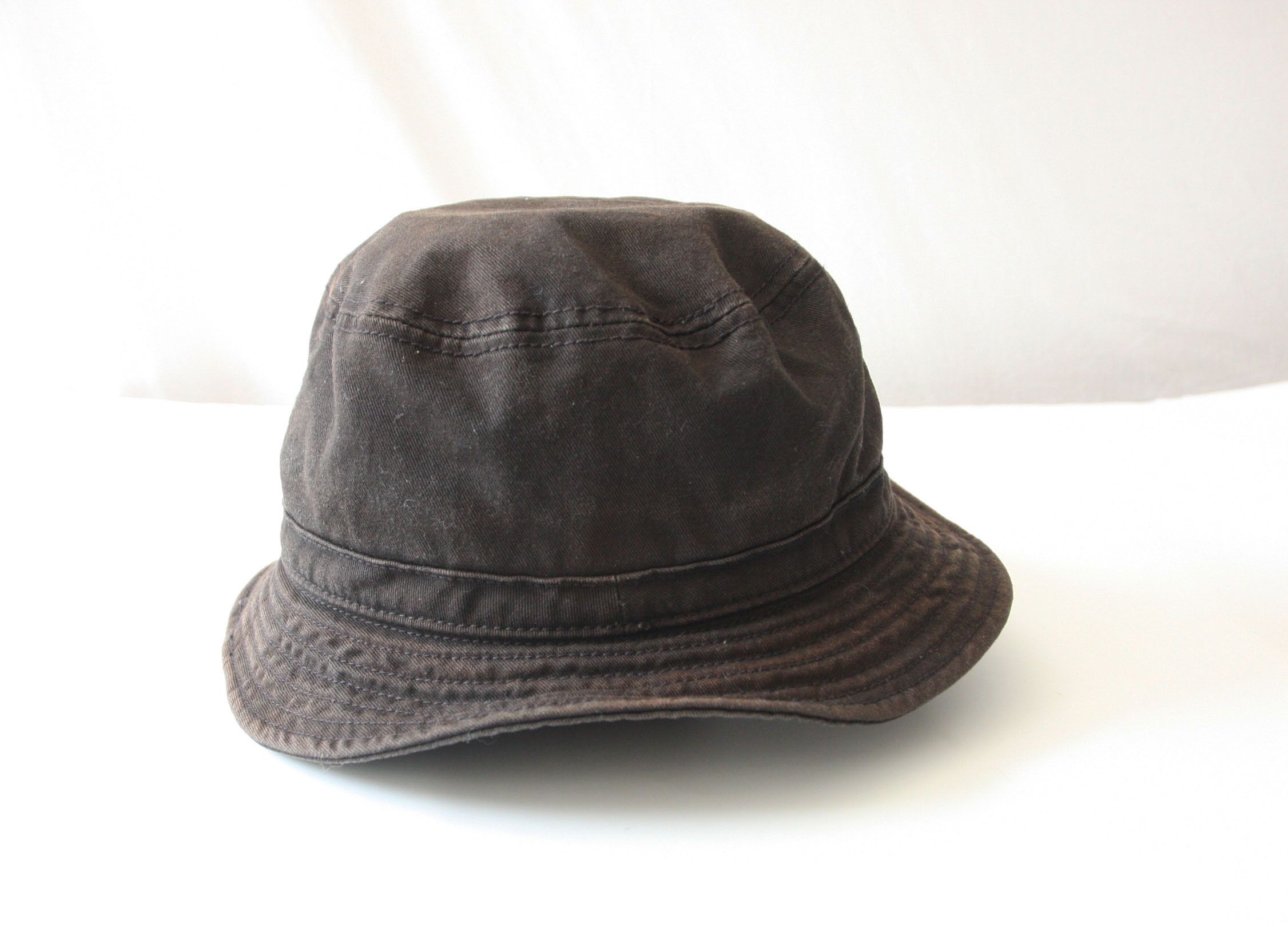 Adidas Adidas Bucket Hat Size S Black w/ Fading and Strain Size ONE SIZE - 2 Thumbnail