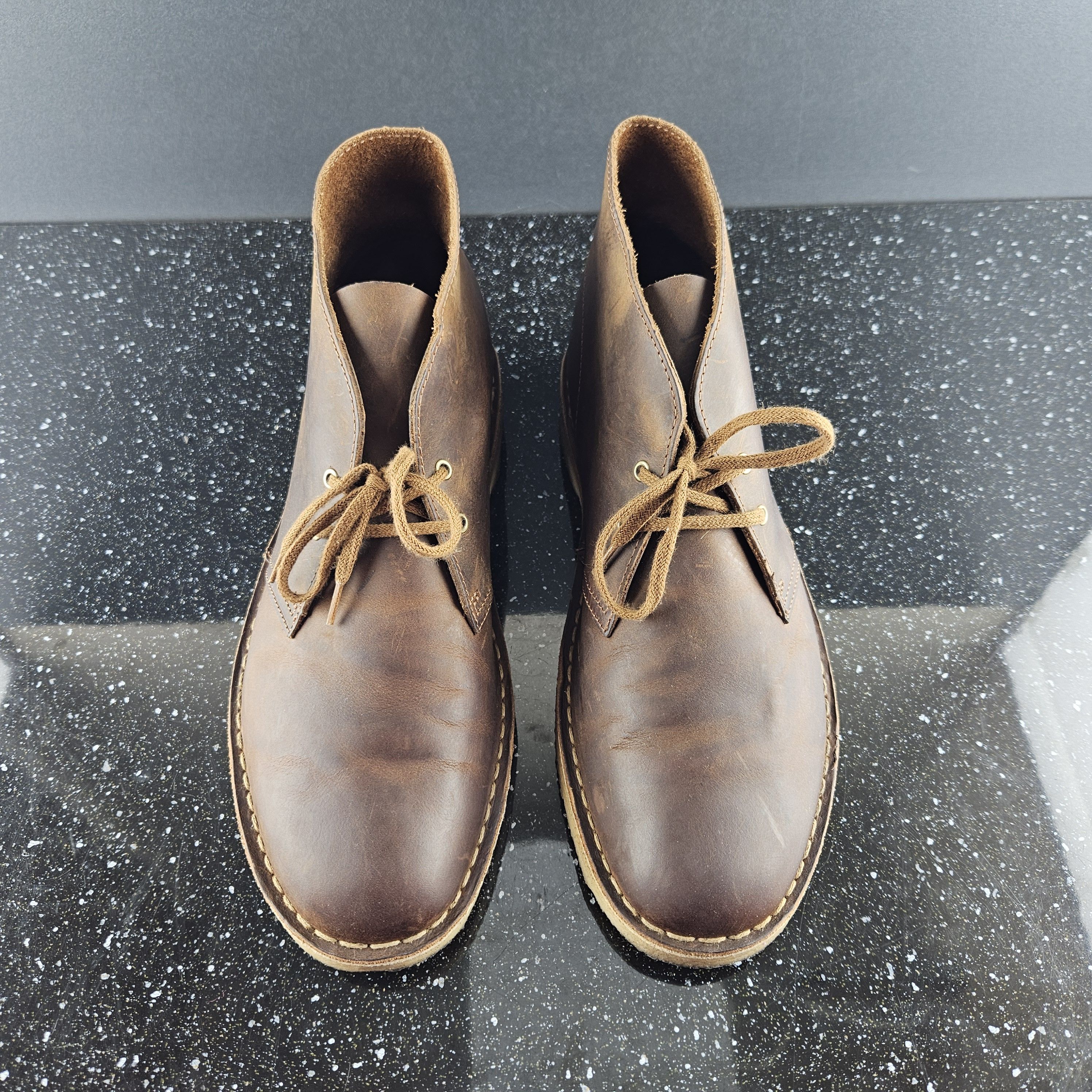 Clarks Clarks Originals Desert boots brown leather Size US 10 / EU 43 - 9 Thumbnail