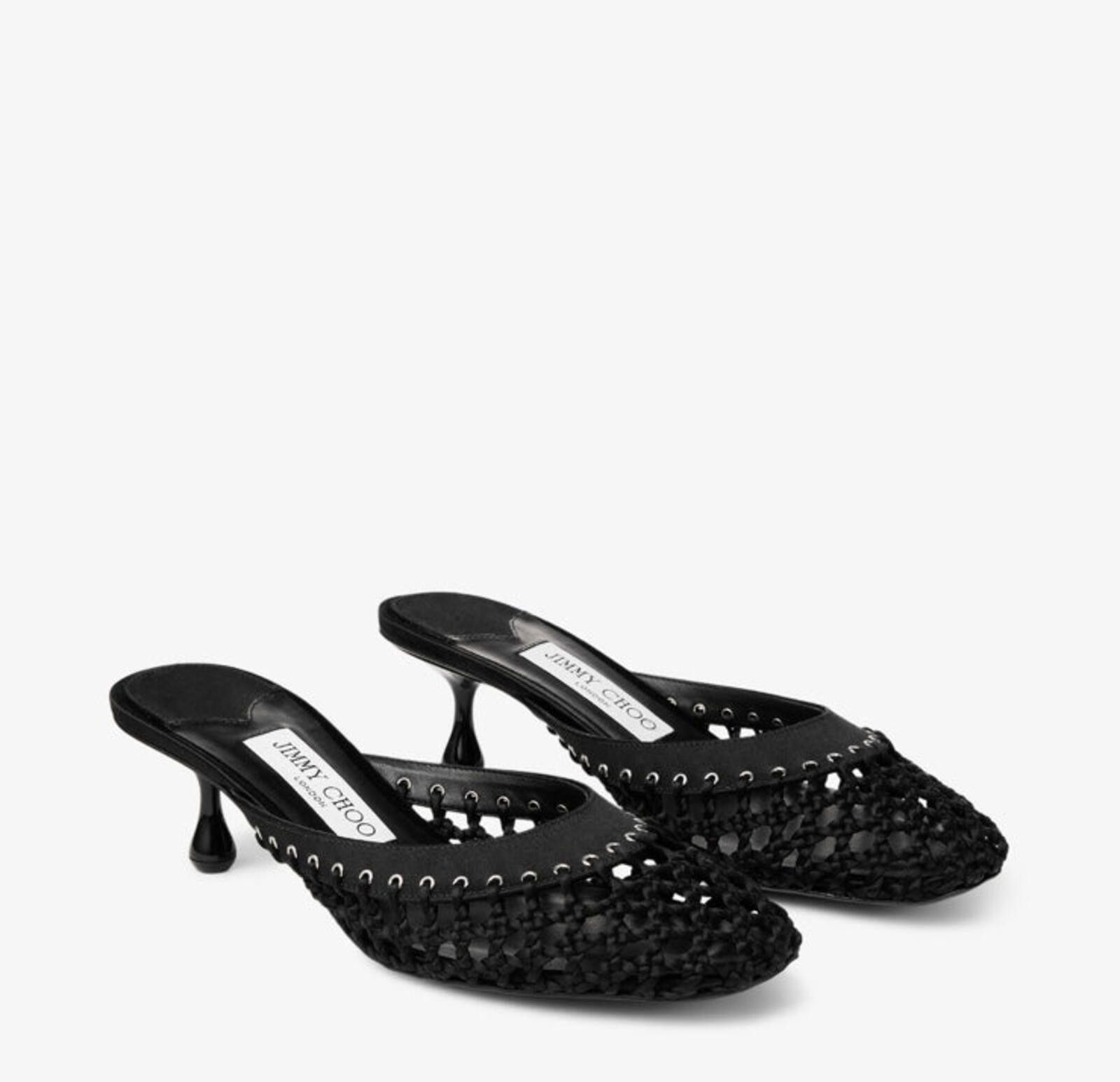 Jimmy Choo Jimmy Choo Pixle Woven Mule 50 Size ONE SIZE - 1 Thumbnail