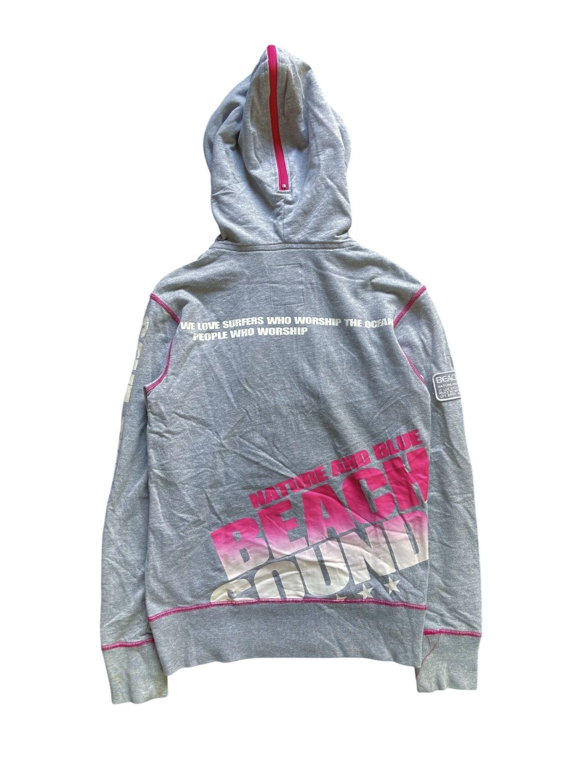 Japanese Brand JAPANESE BEACH SOUND ZIP HOODIE Size US S / EU 44-46 / 1 - 15 Thumbnail