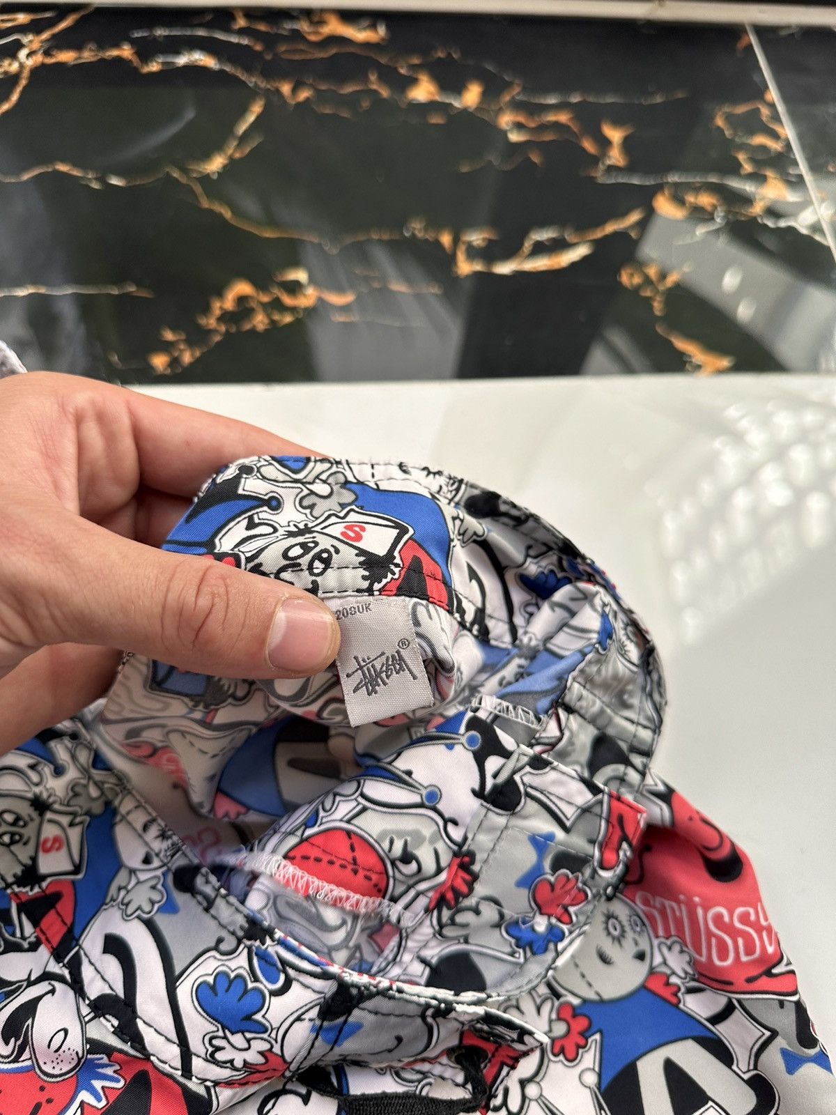 Stussy × Vintage STUSSY VINTAGE MONOLOGO STREETWEAR SHORTS Size US 32 / EU 48 - 4 Thumbnail