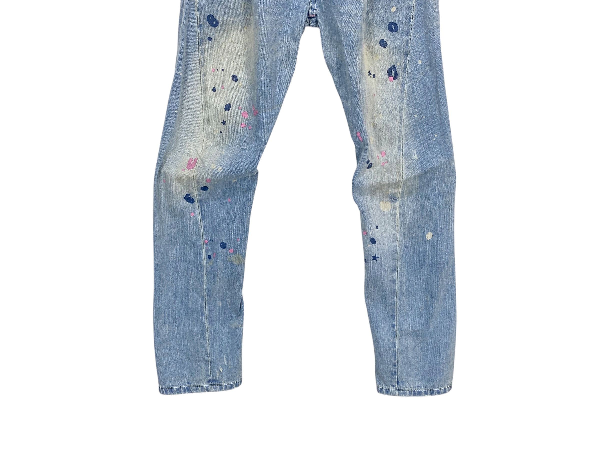 Japanese Brand Blue Moon Blue Japan Denim Jeans Japanese Surf Jeans Pants Size 26" / US 2 / IT 38 - 4 Thumbnail