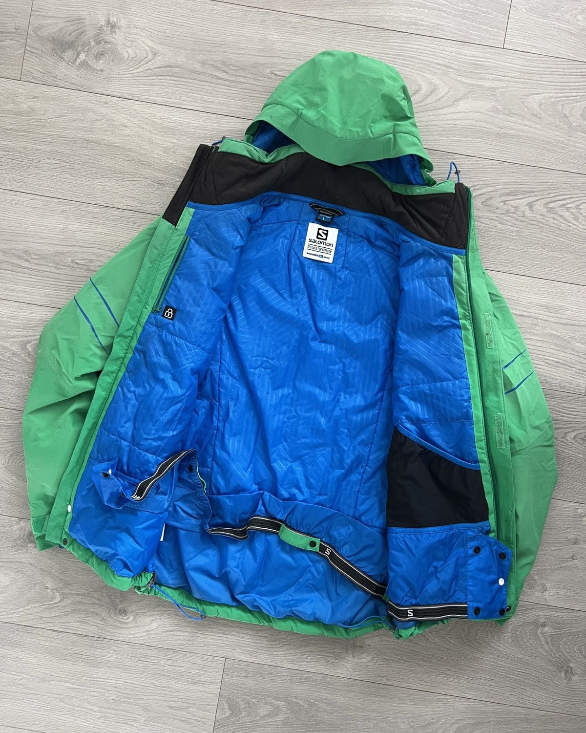 Salomon 00s AdvancedSkin Dry Waterproof Insulated Tech Jacket Size US L / EU 52-54 / 3 - 7 Thumbnail