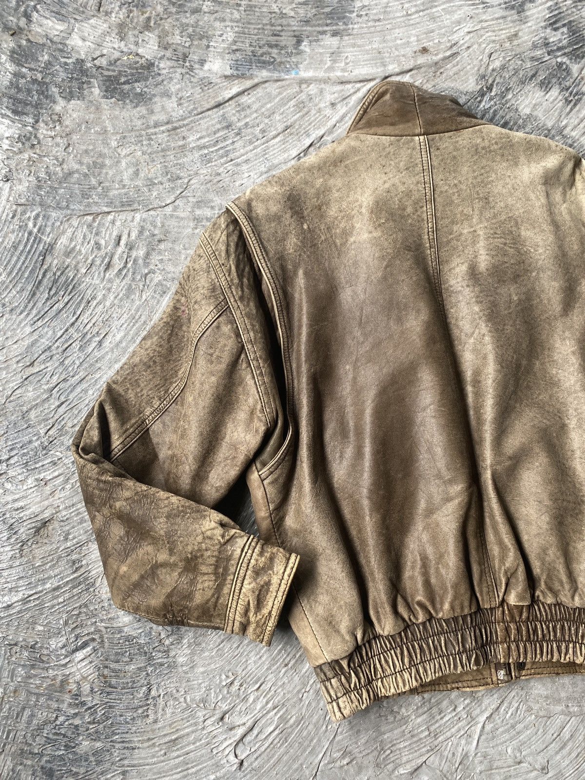 Vintage 💥OFFER NOW💥Vintage Due -Esse Fully Leather Jacket Sheepskin Size US M / EU 48-50 / 2 - 8 Thumbnail