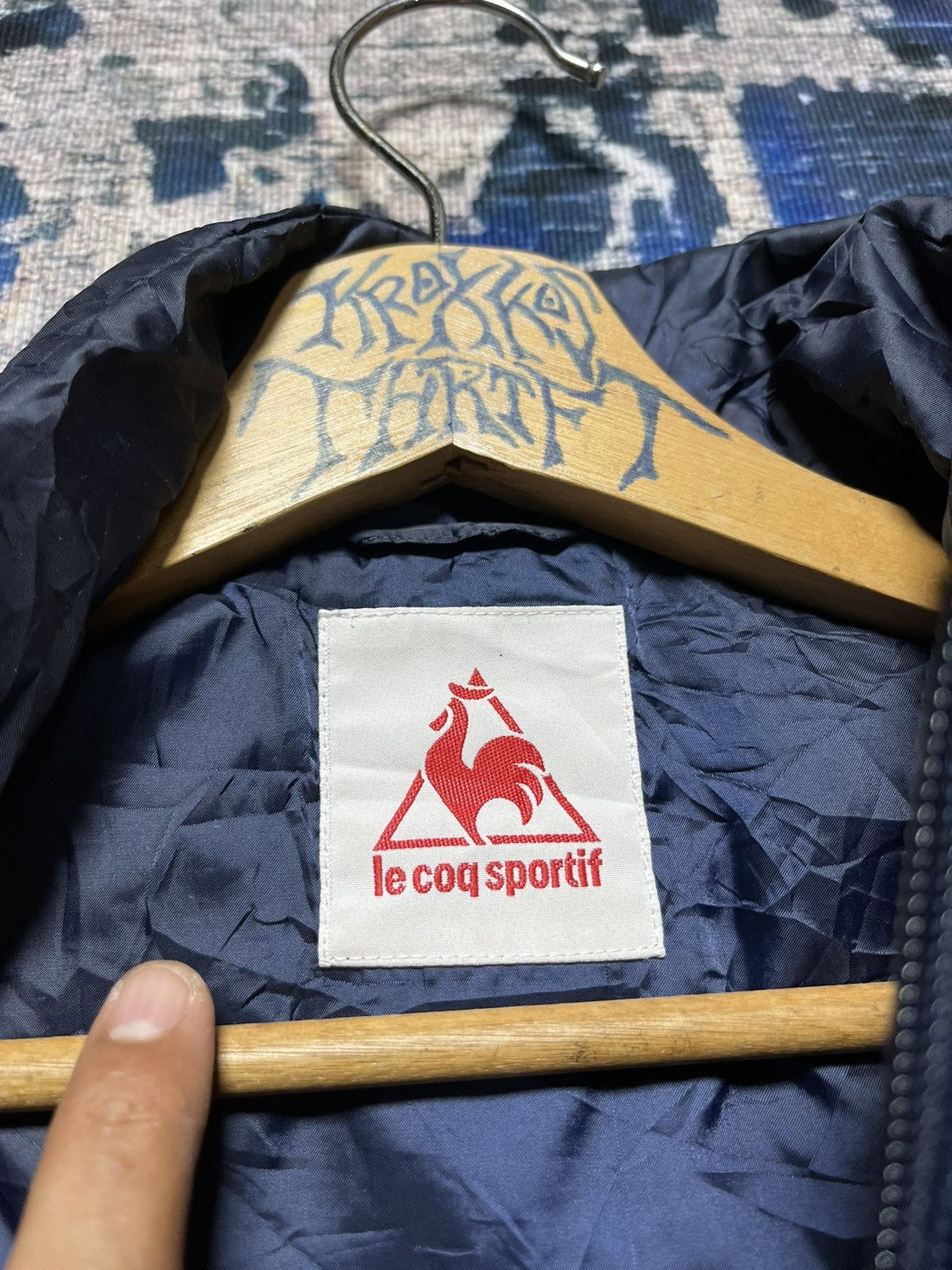 Le Coq Sportif × Vintage Vintage Le Coq Sportif France 1882 Puffer Jacket Size US L / EU 52-54 / 3 - 7 Thumbnail