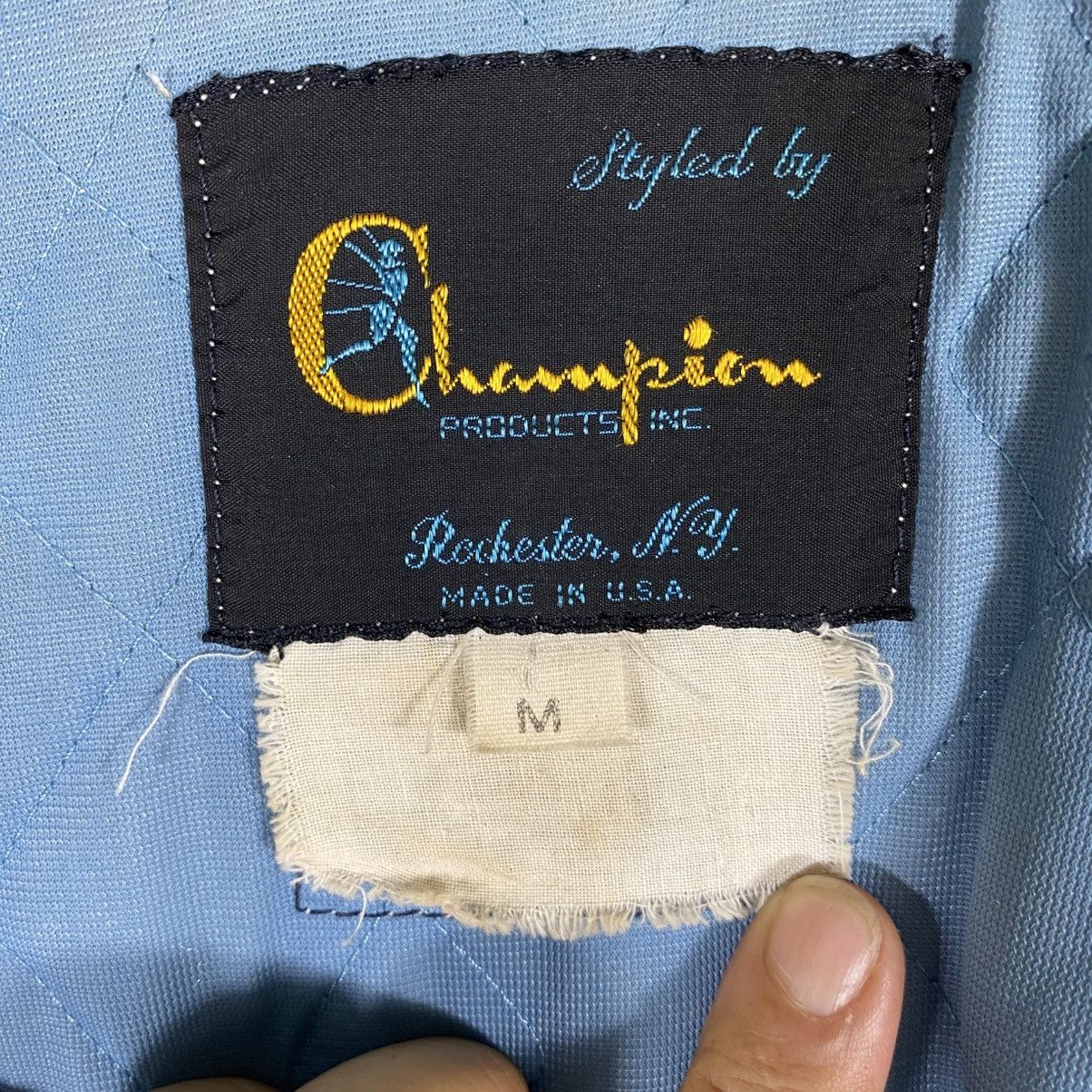 Champion Vintage 50s 60s Champion Running Man Labelled Varsity Jacket Size US M / EU 48-50 / 2 - 10 Thumbnail